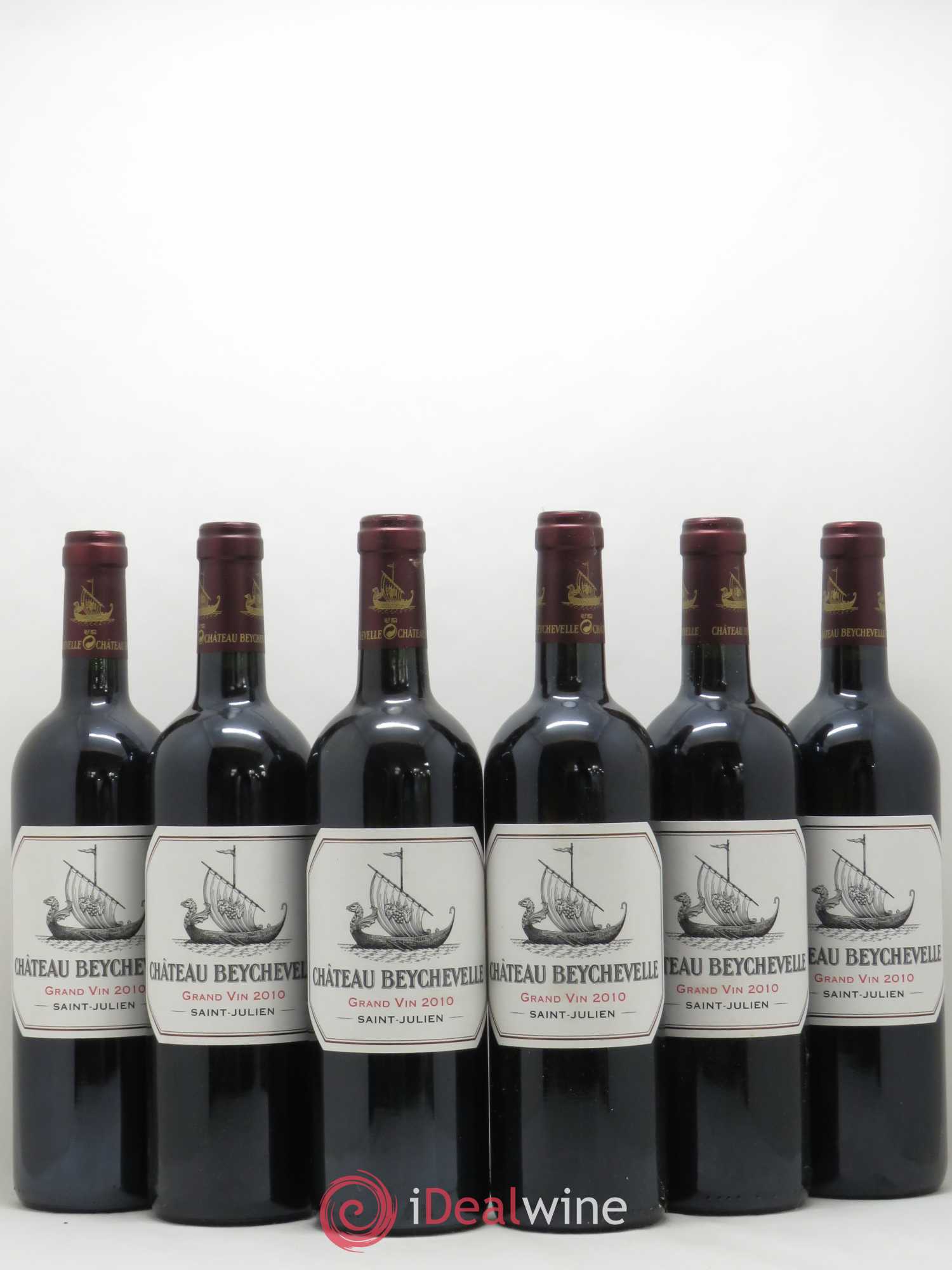 Château Beychevelle 4ème Grand Cru Classé 2010 - Lot de 6 bouteilles - 0