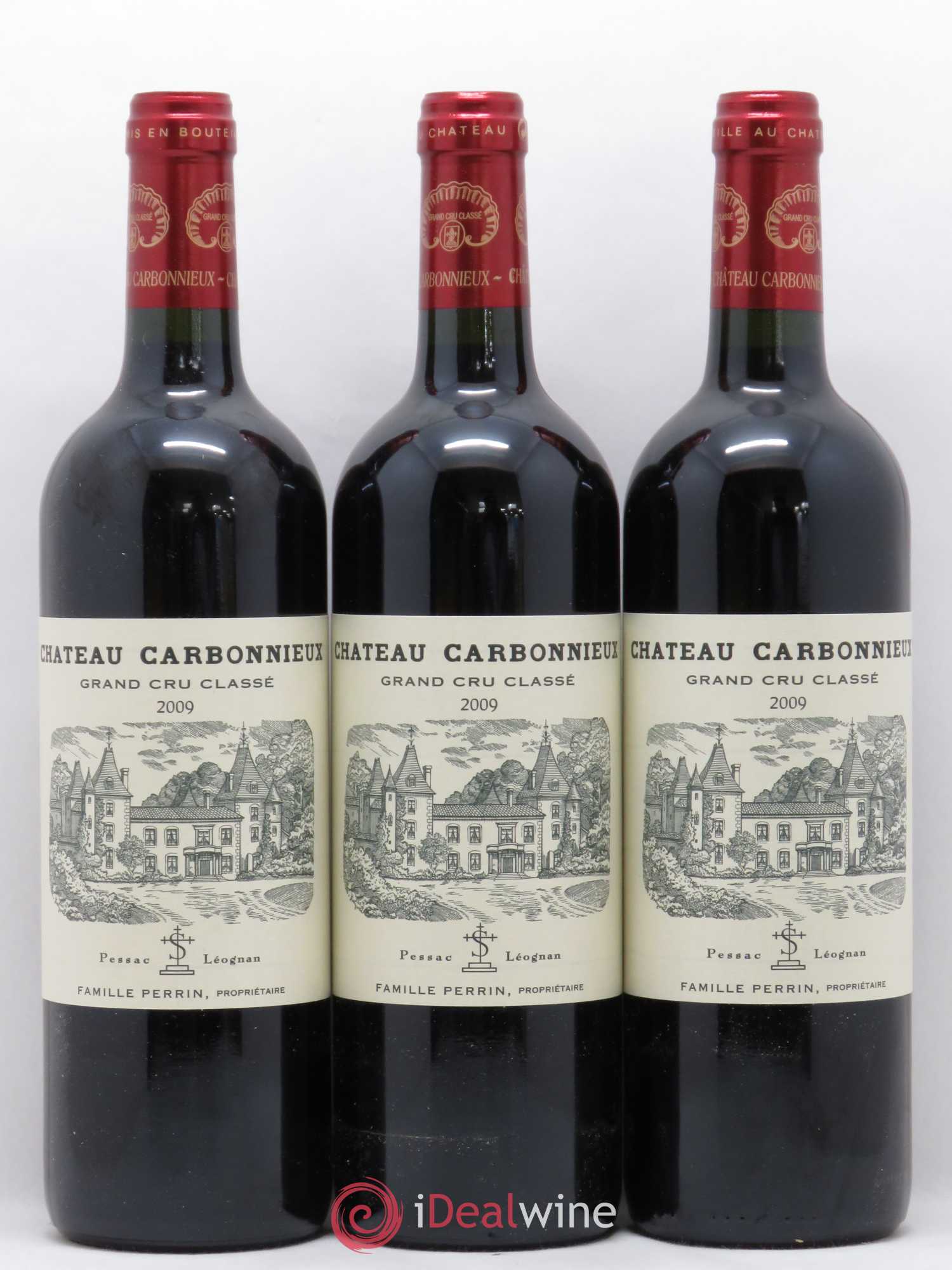 Château Carbonnieux Cru Classé de Graves 2009 - Lot de 6 bouteilles - 1