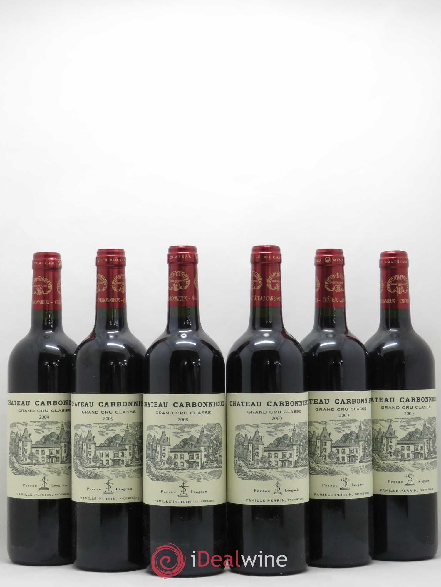 Château Carbonnieux Cru Classé de Graves 2009 - Lot de 6 bouteilles - 0