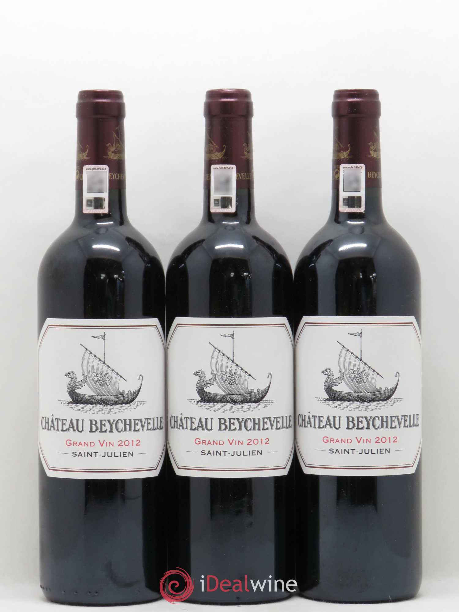 Château Beychevelle 4ème Grand Cru Classé 2012 - Lot de 6 bouteilles - 2