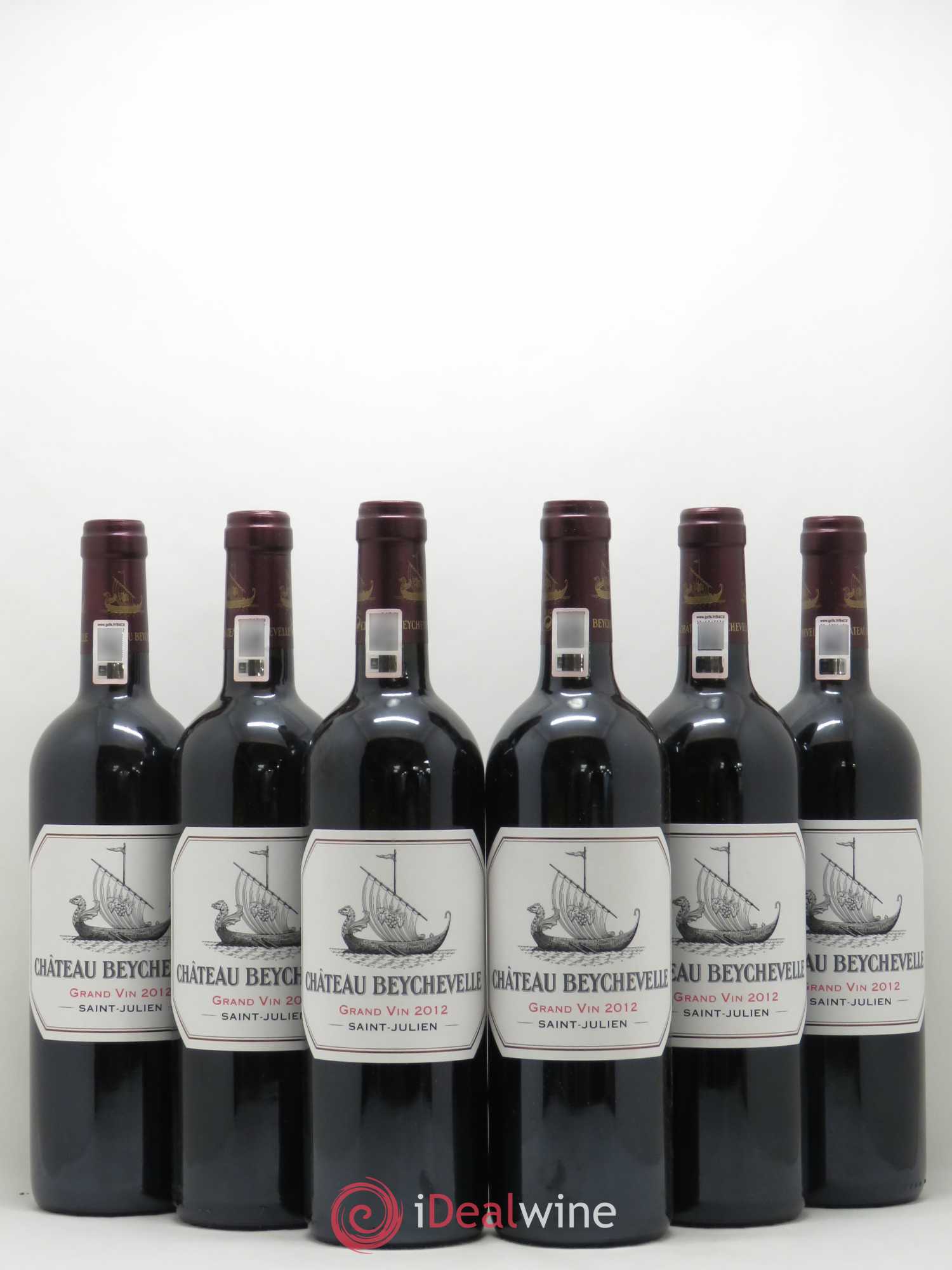 Château Beychevelle 4ème Grand Cru Classé 2012 - Lot de 6 bouteilles - 0