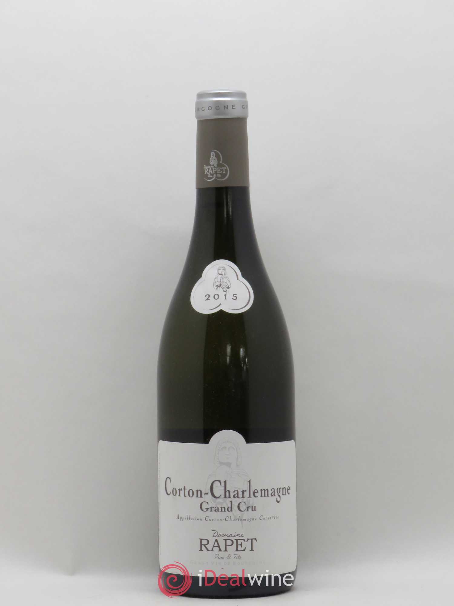 Corton-Charlemagne Grand Cru Rapet Père & Fils 2015 - Lot de 1 bouteille - 0