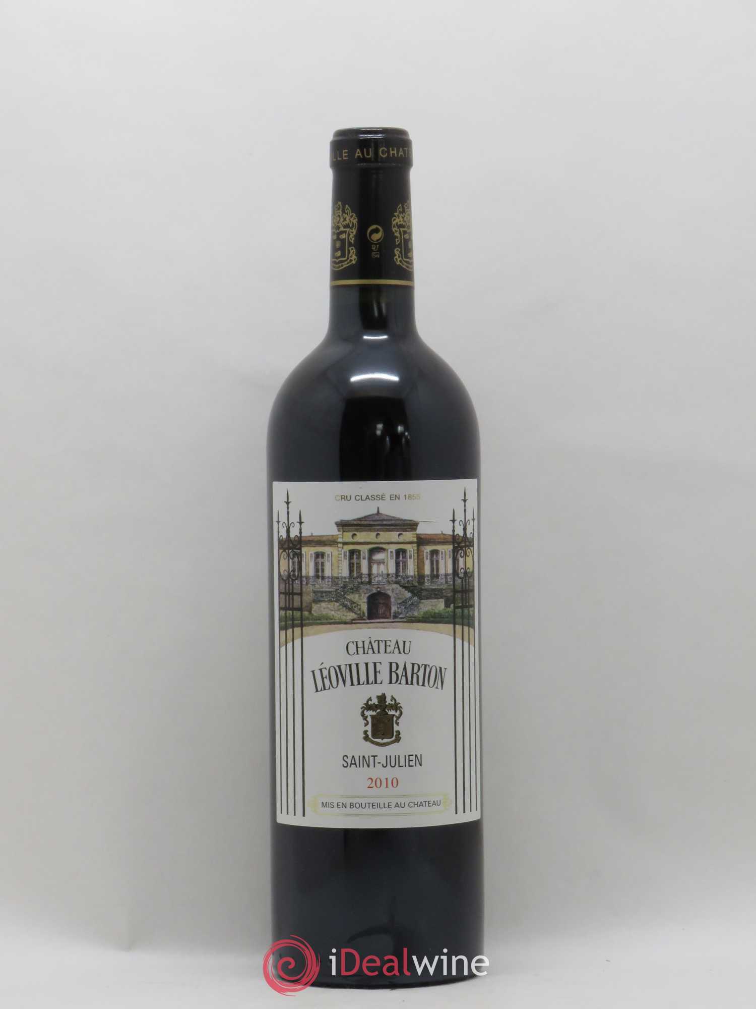 Château Léoville Barton 2ème Grand Cru Classé 2010 - Lot de 1 bouteille - 0