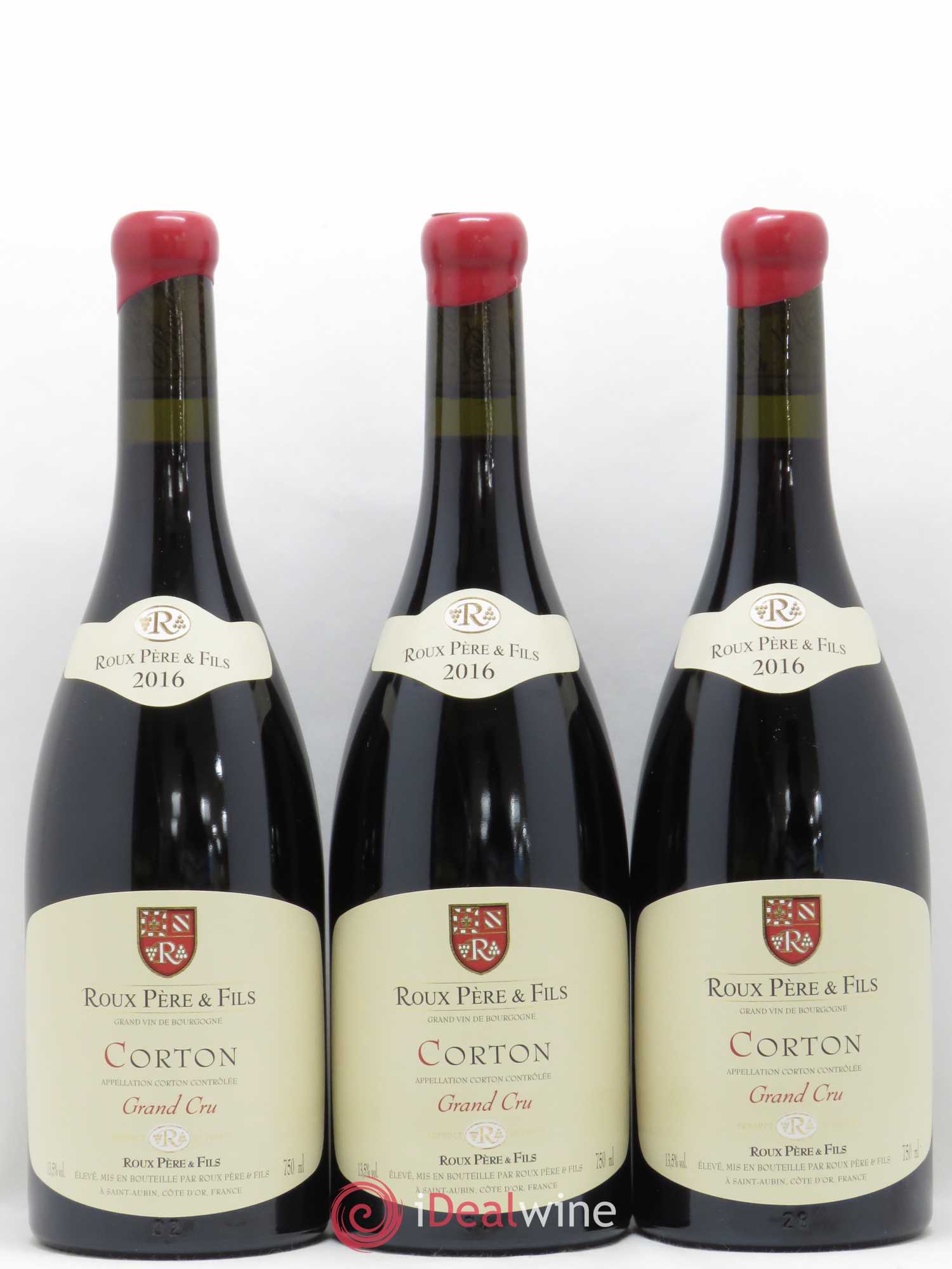 Corton Grand Cru Domaine Roux Père et Fils 2016 - Lot de 6 bouteilles - 2