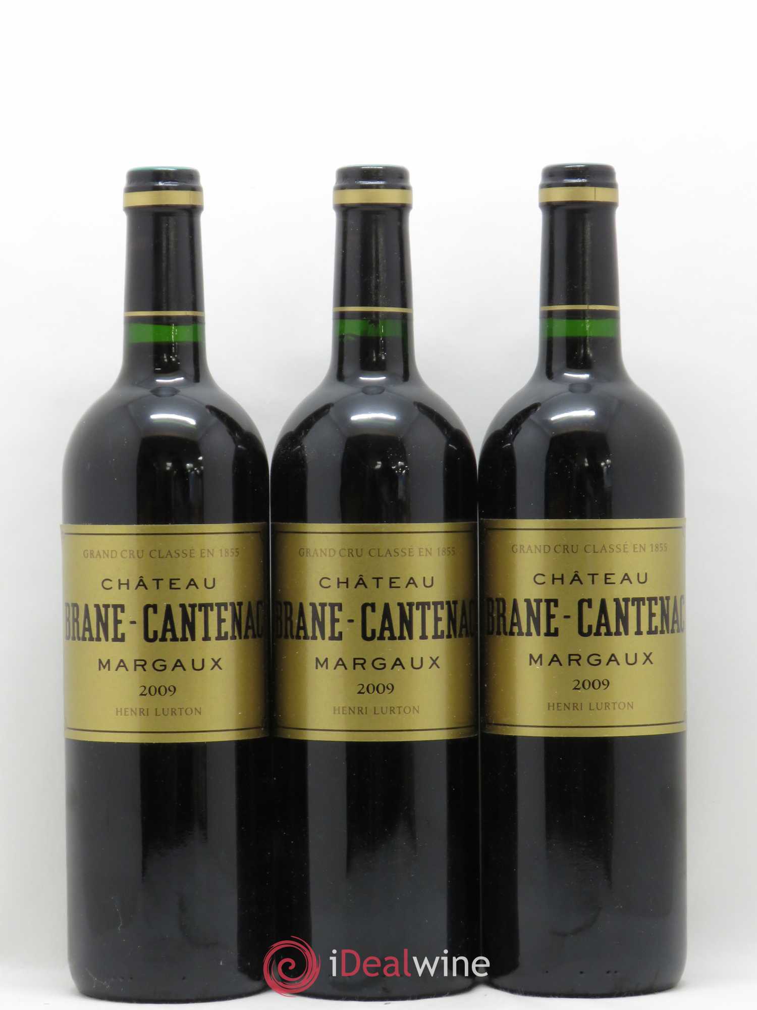 Château Brane Cantenac 2ème Grand Cru Classé 2009 - Lot de 6 bouteilles - 1