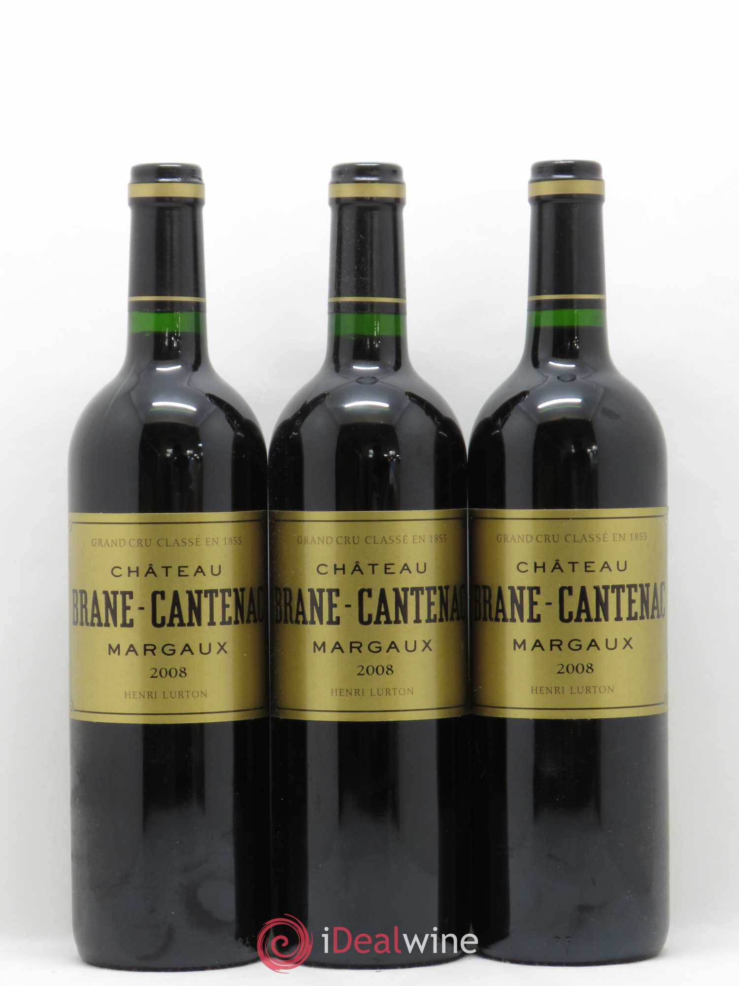 Château Brane Cantenac 2ème Grand Cru Classé 2008 - Lot de 6 bouteilles - 2