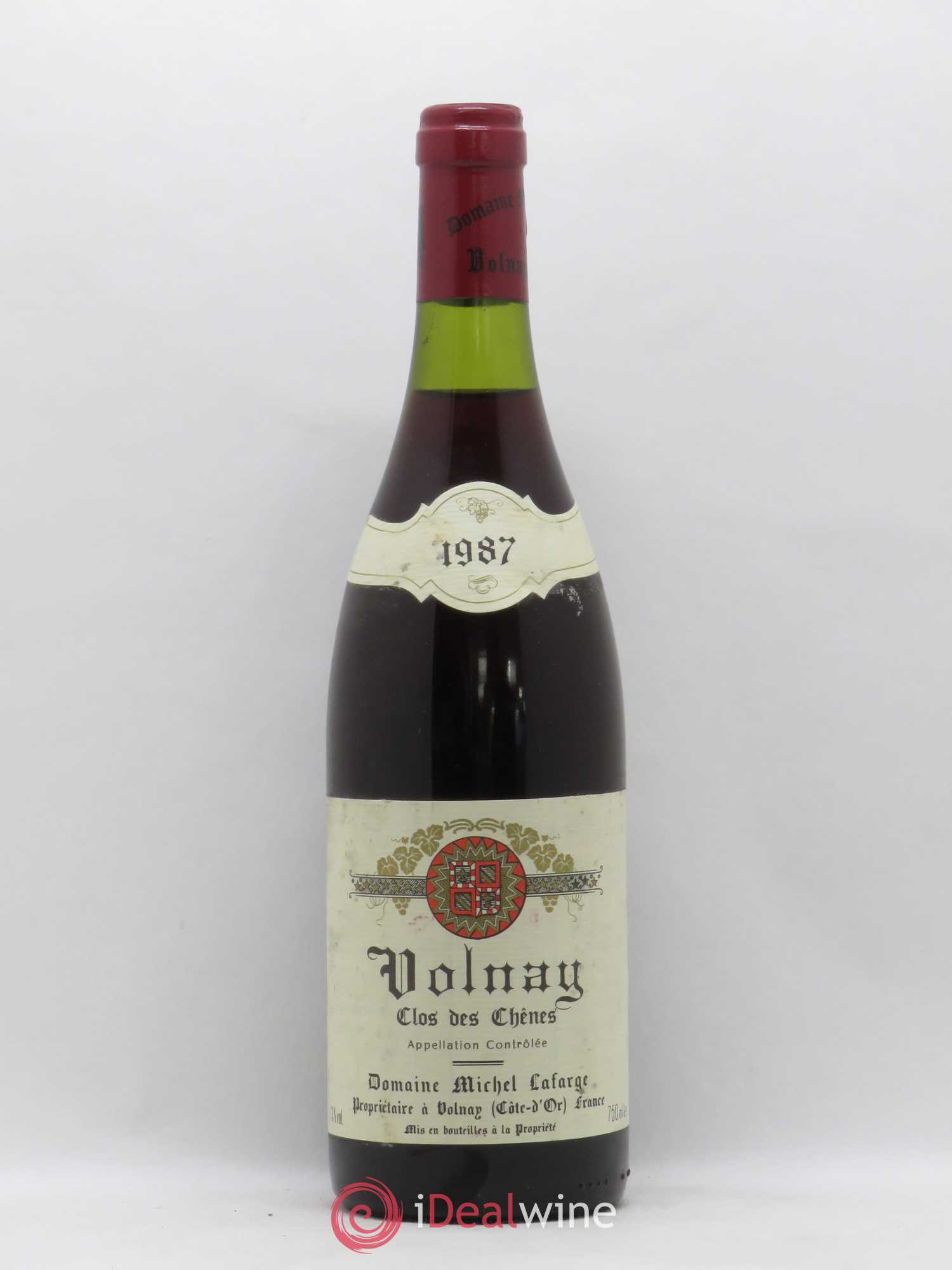 Volnay 1er Cru Clos des Chênes Lafarge (Domaine) 1987 - Lot de 1 bouteille - 0