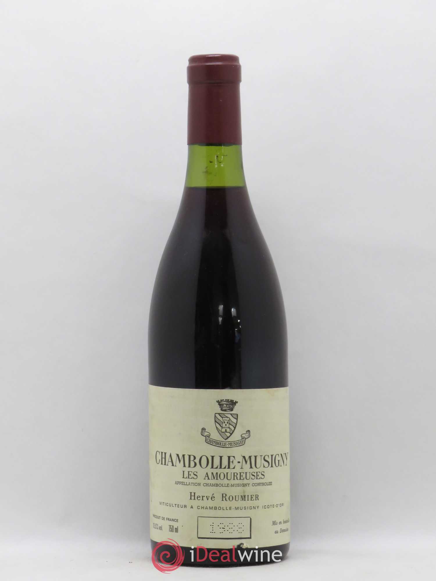 Chambolle-Musigny 1er Cru Les Amoureuses Hervé Roumier 1988 - Lot de 1 bouteille - 0