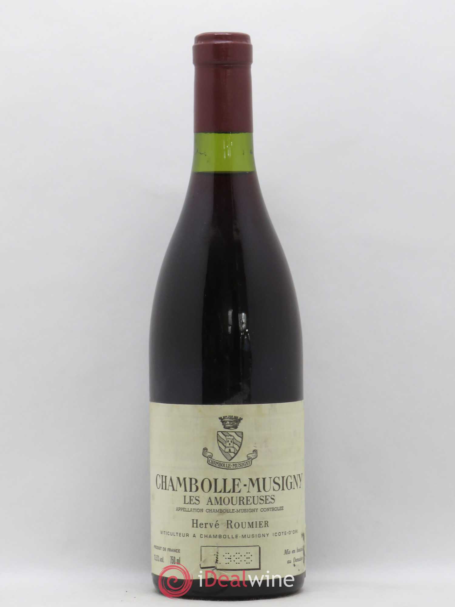Chambolle-Musigny 1er Cru Les Amoureuses Hervé Roumier 1988 - Lot de 1 bouteille - 0