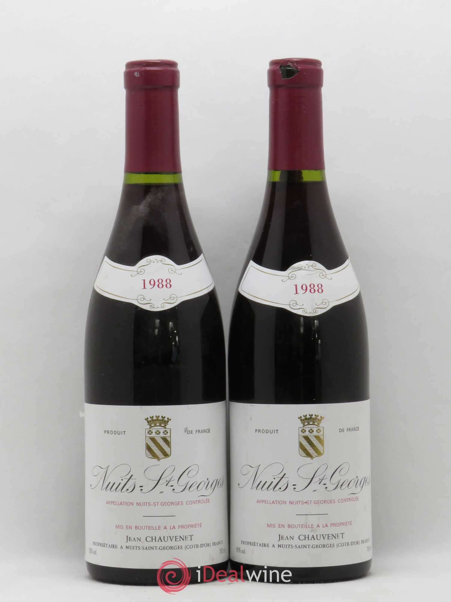 Nuits-Saint-Georges 1988 - Posten von 2 Flaschen - 0