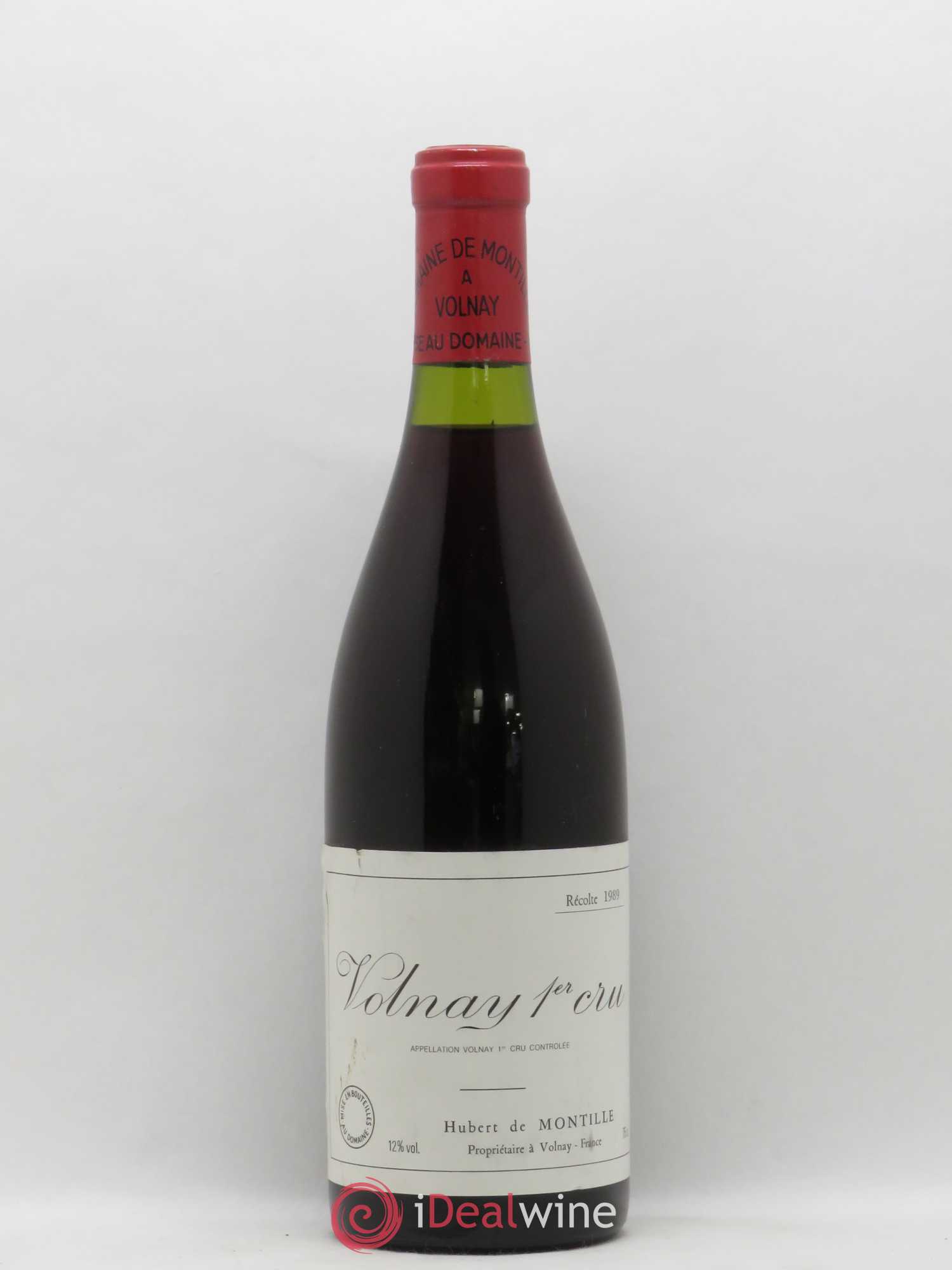 Volnay 1er Cru De Montille (Domaine) 1989 - Lot de 1 bouteille - 0