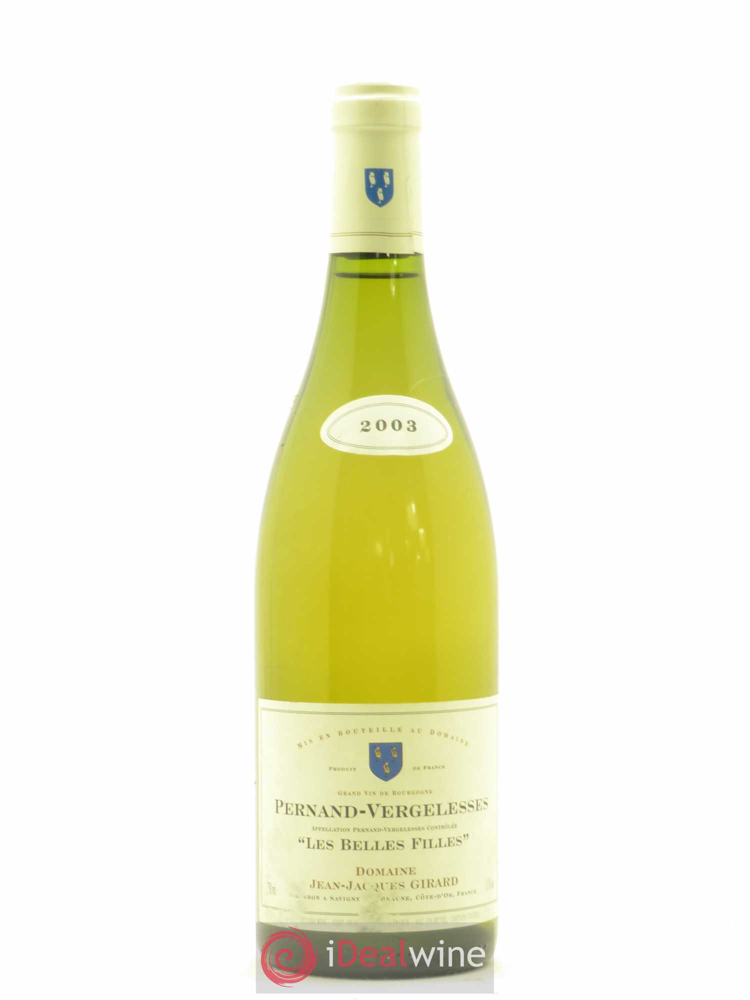 Pernand-Vergelesses Les Belles Filles Jean Jacques Girard 2003 - Posten von 1 Flasche - 0