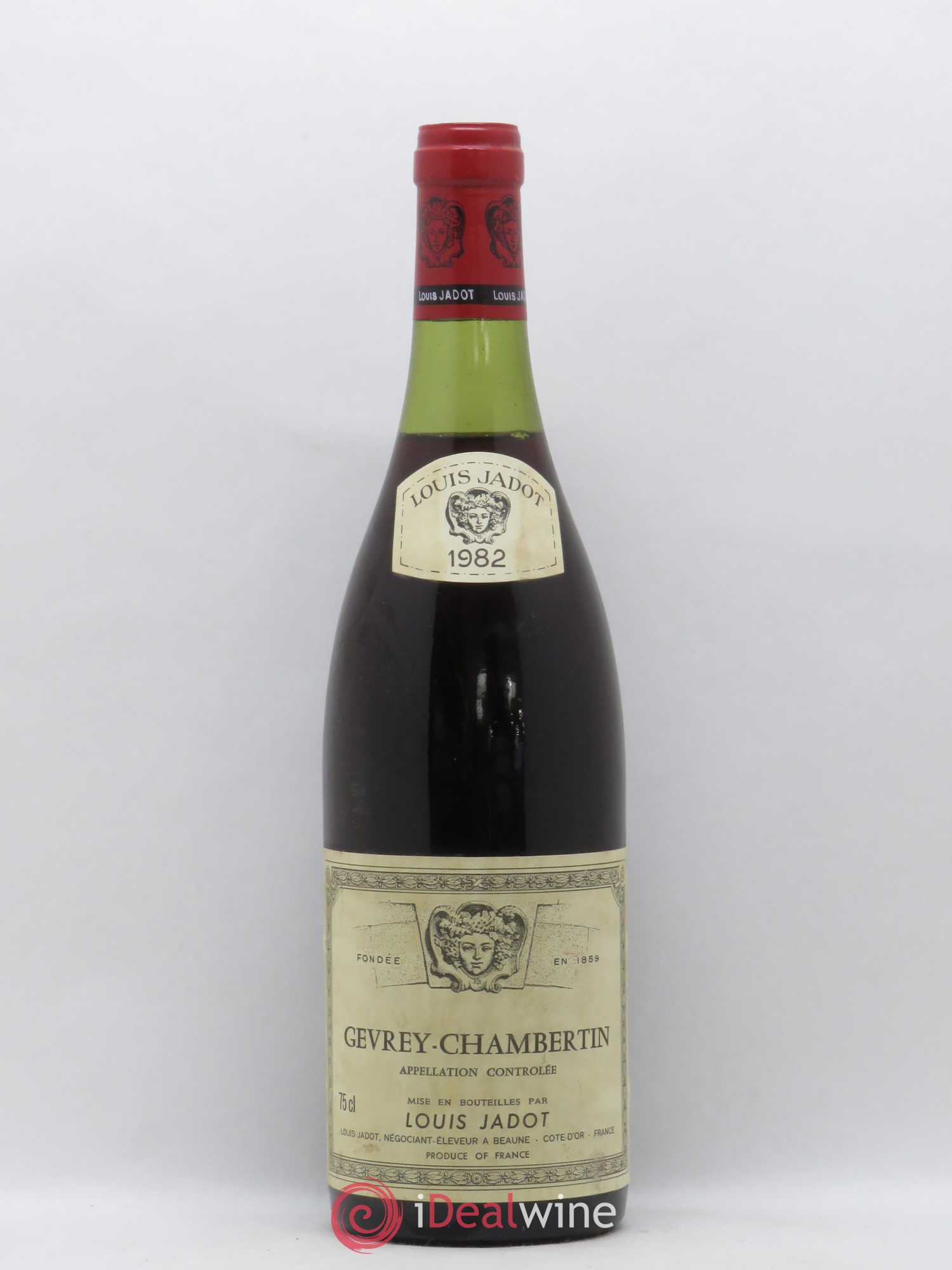Gevrey-Chambertin Louis Jadot 1982 - Lot de 1 bouteille - 0