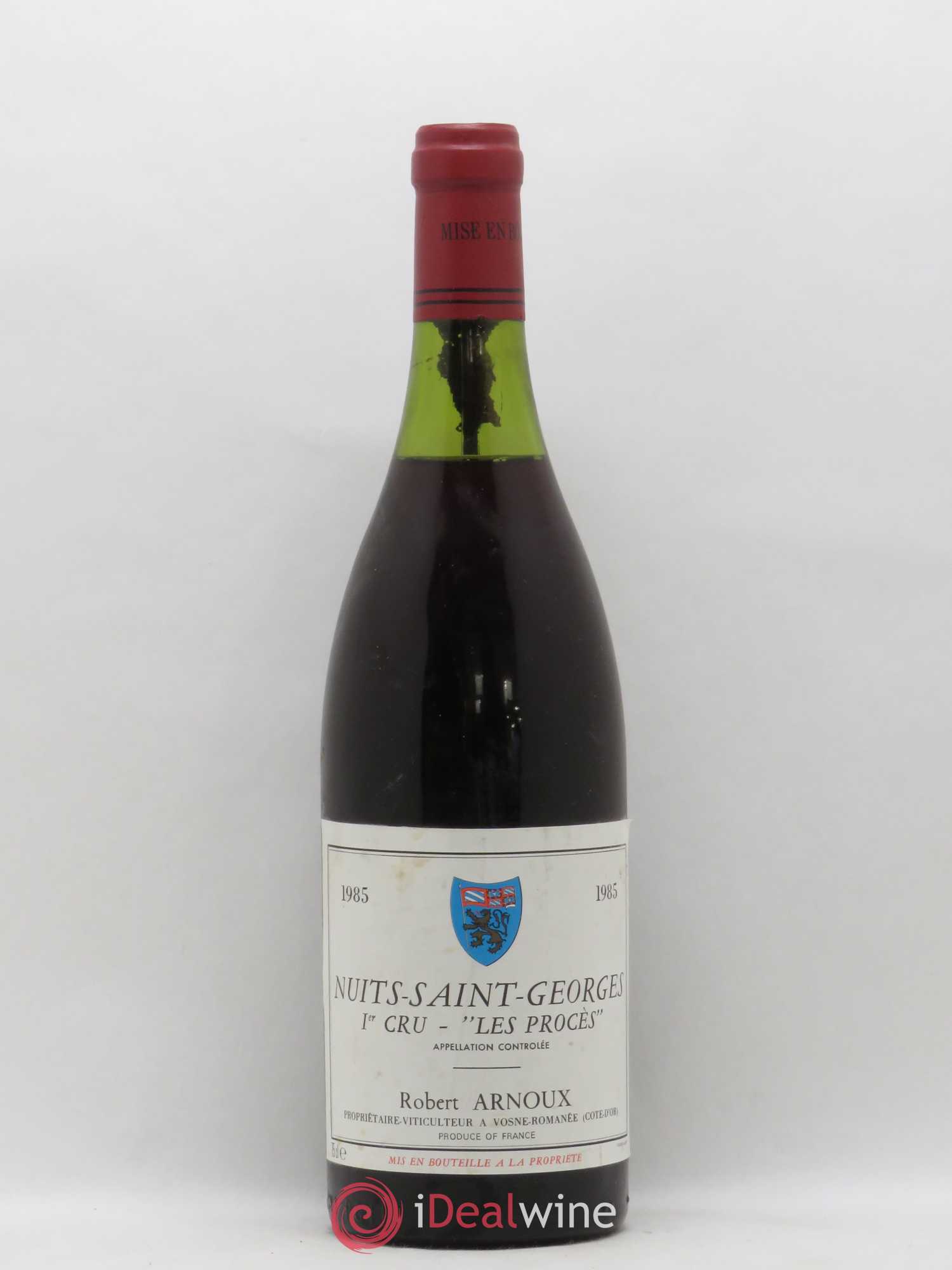 Nuits-Saint-Georges 1er Cru Les Procès Domaine Arnoux 1985 - Posten von 1 Flasche - 0