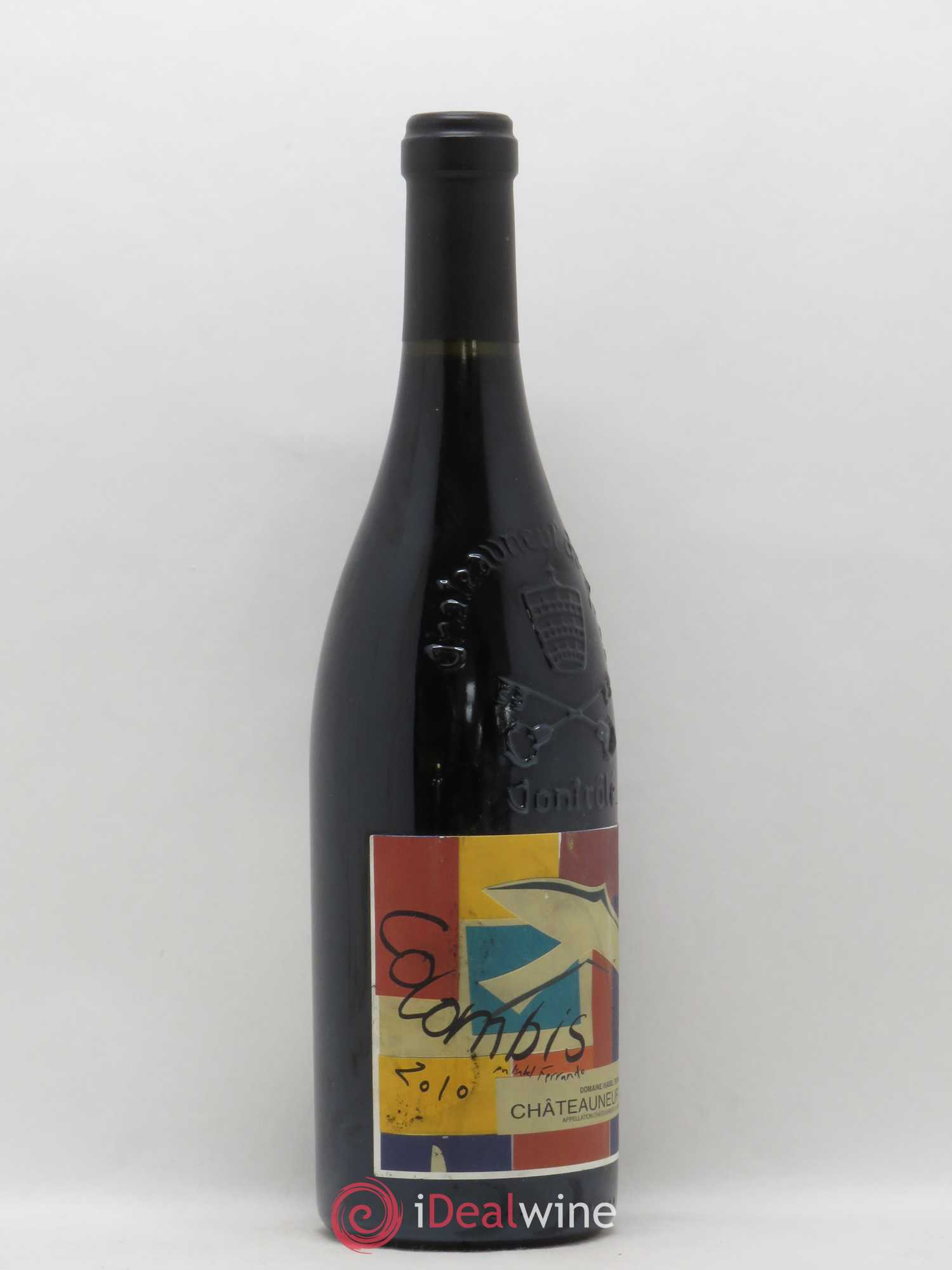 Châteauneuf-du-Pape Colombis Domaine Saint-Préfert 2010 - Lot de 1 bouteille - 1