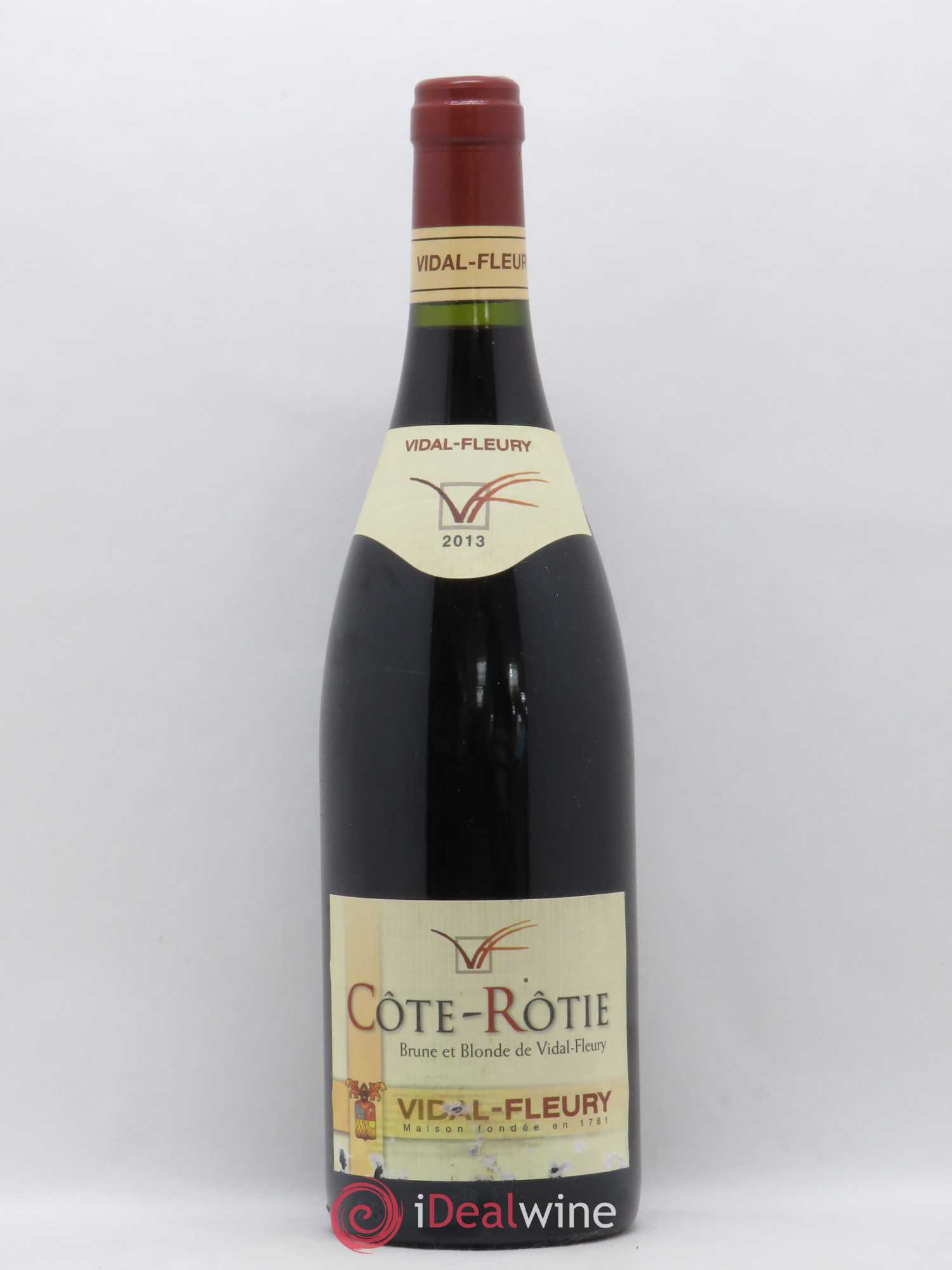 Côte-Rôtie Brune et Blonde Vidal Fleury 2013 - Lot de 1 bouteille - 0