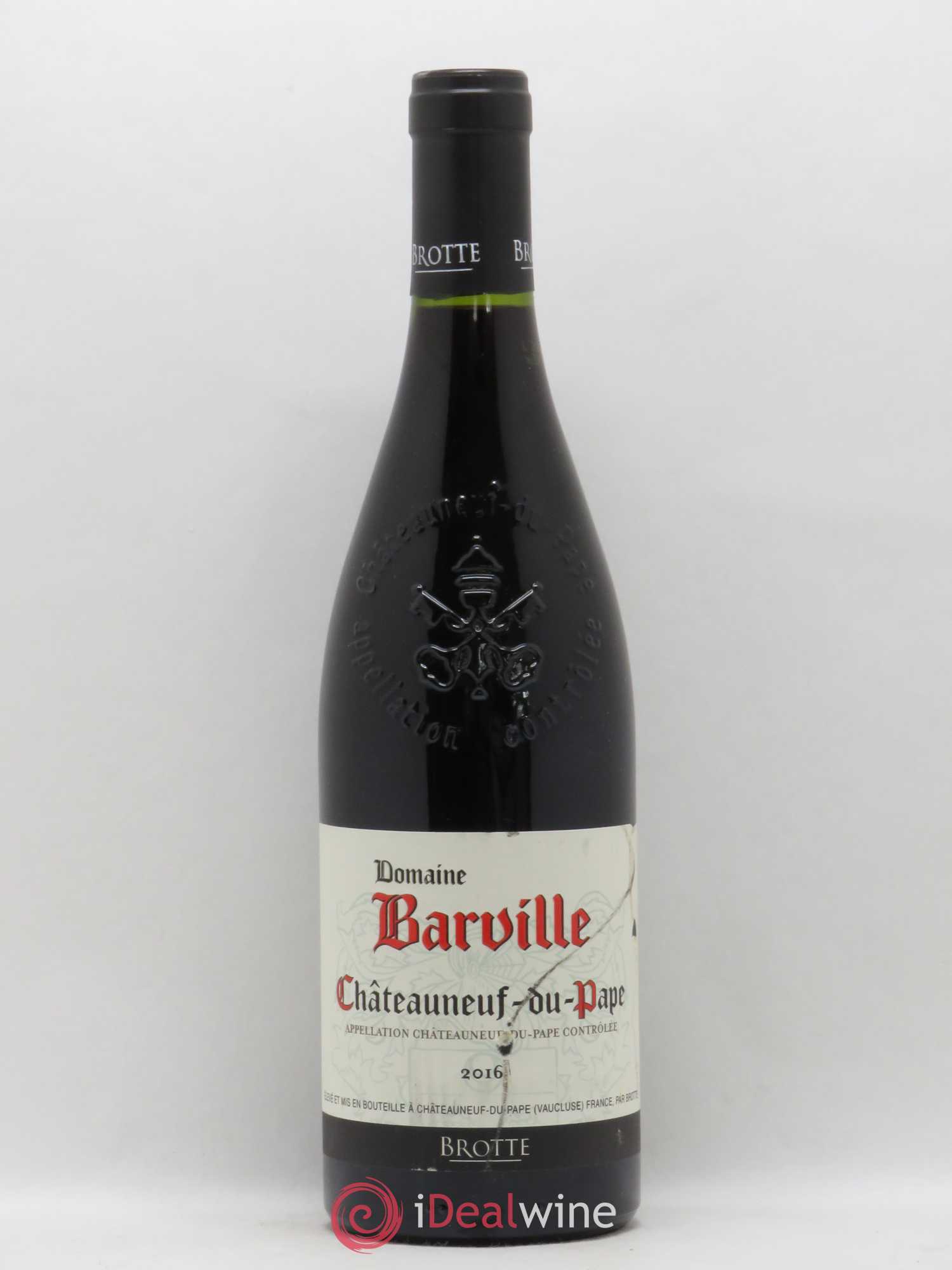 Châteauneuf-du-Pape Domaine Barville 2016 - Posten von 1 Flasche - 0