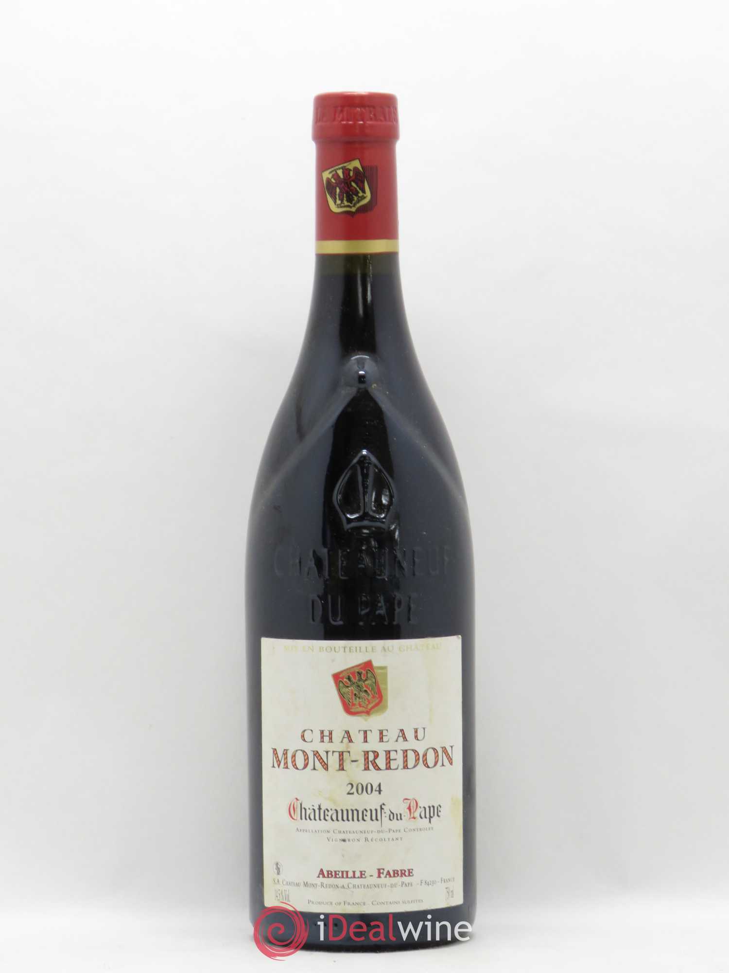 Châteauneuf-du-Pape Château Mont-Redon Famille Abeille-Fabre 2004 - Lot de 1 bouteille - 0