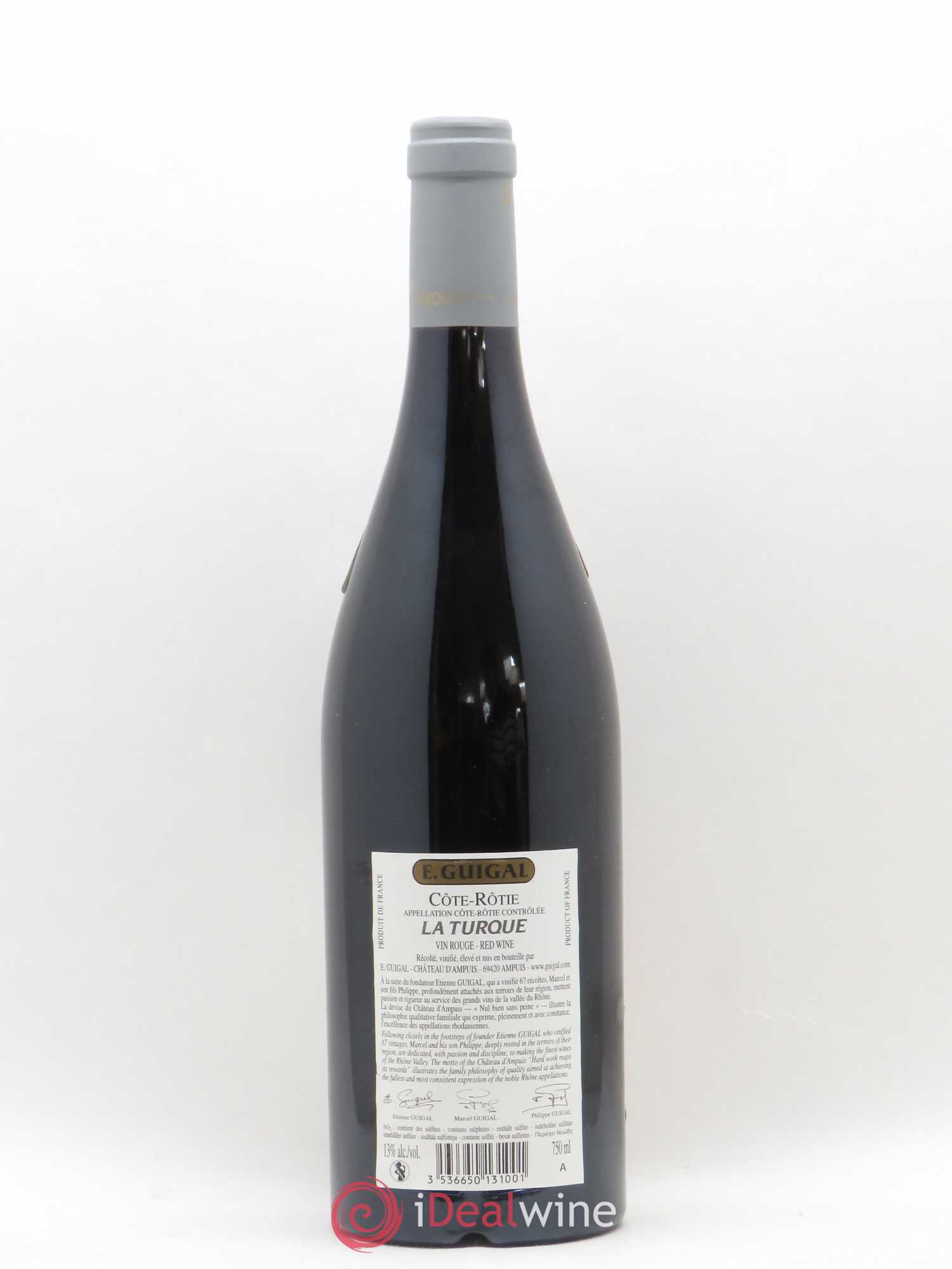 Côte-Rôtie La Turque Guigal 2008 - Lot de 1 bouteille - 1