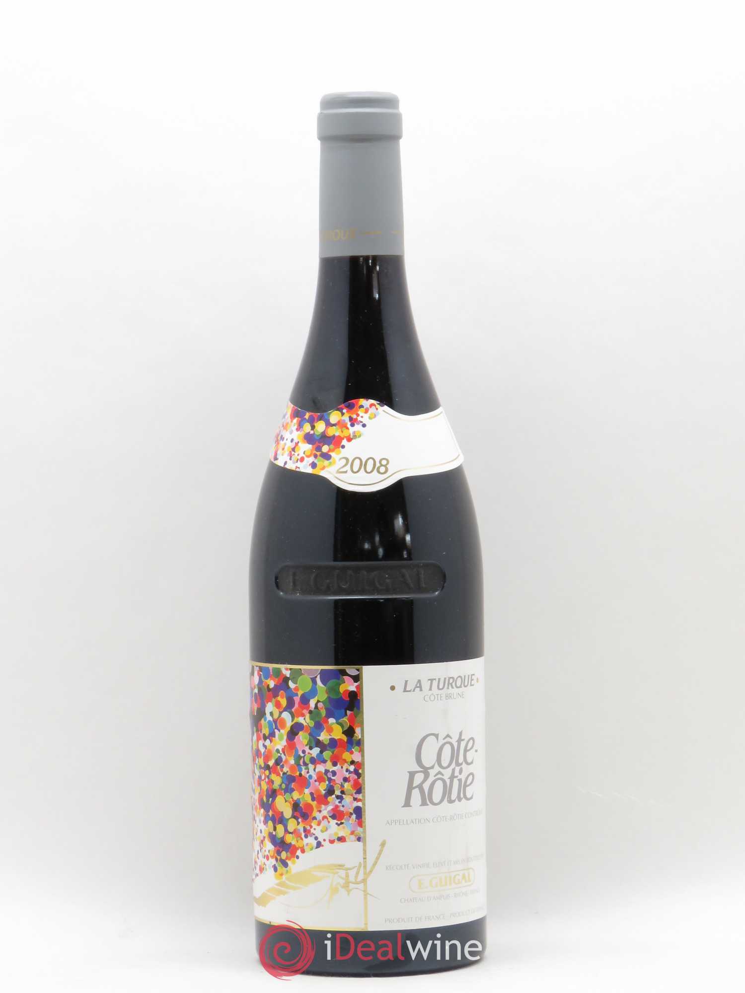 Côte-Rôtie La Turque Guigal 2008 - Lot de 1 bouteille - 0