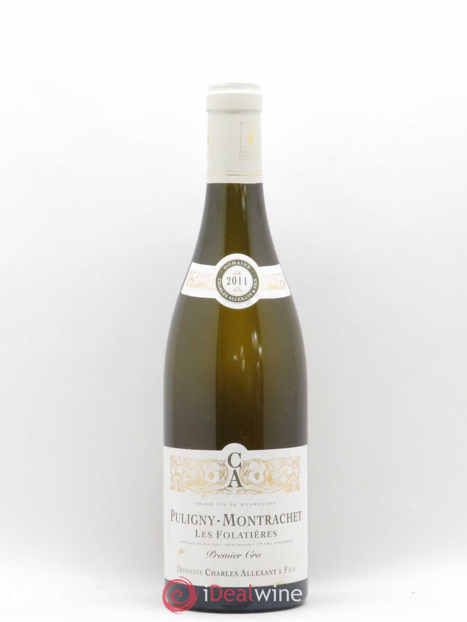 Puligny-Montrachet 1er Cru Les Folatière Domaine Charles Allexant 2011 - Posten von 1 Flasche - 0