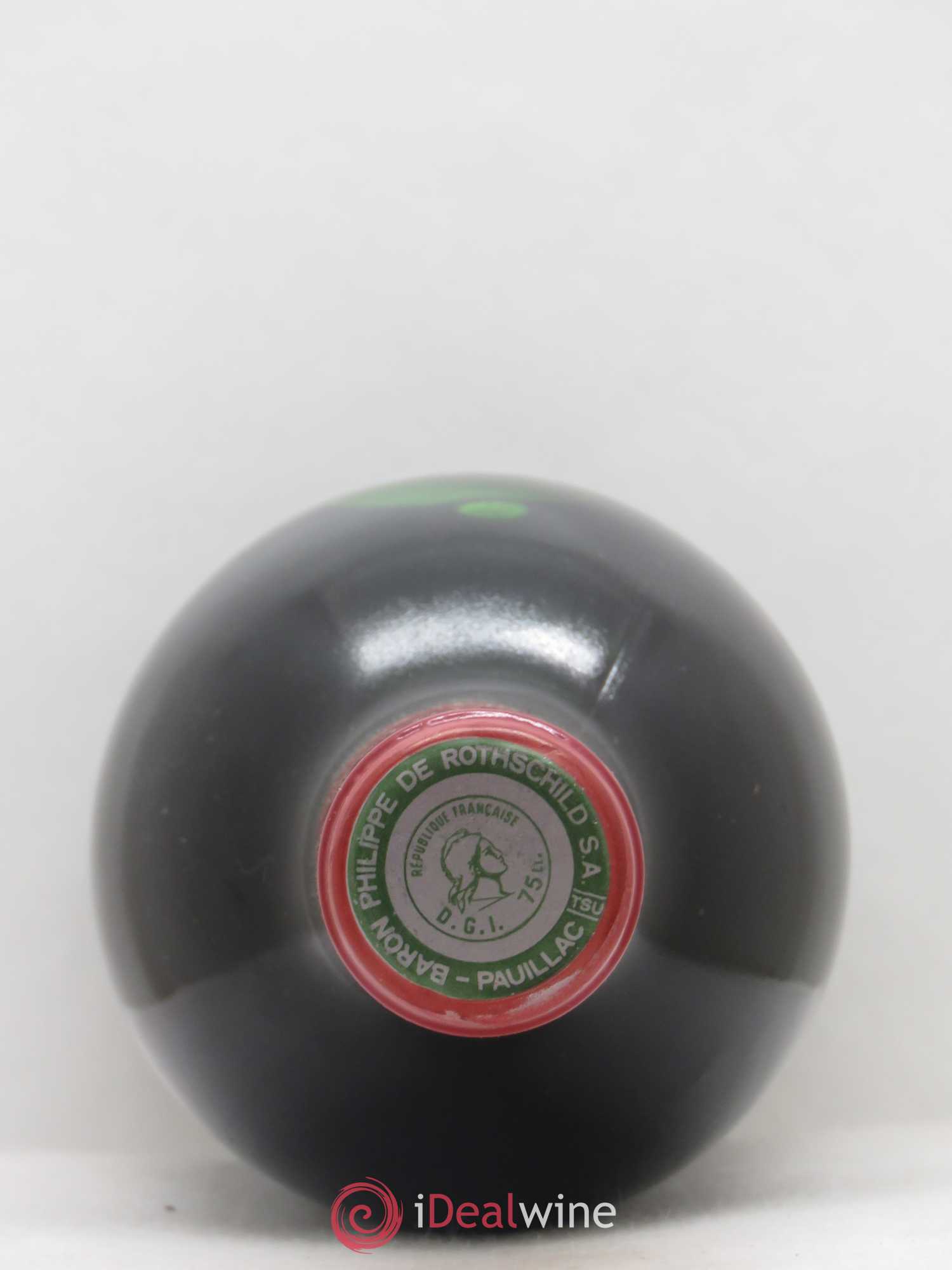 Château Mouton Rothschild 1er Grand Cru Classé 1988 - Lot de 1 bouteille - 1