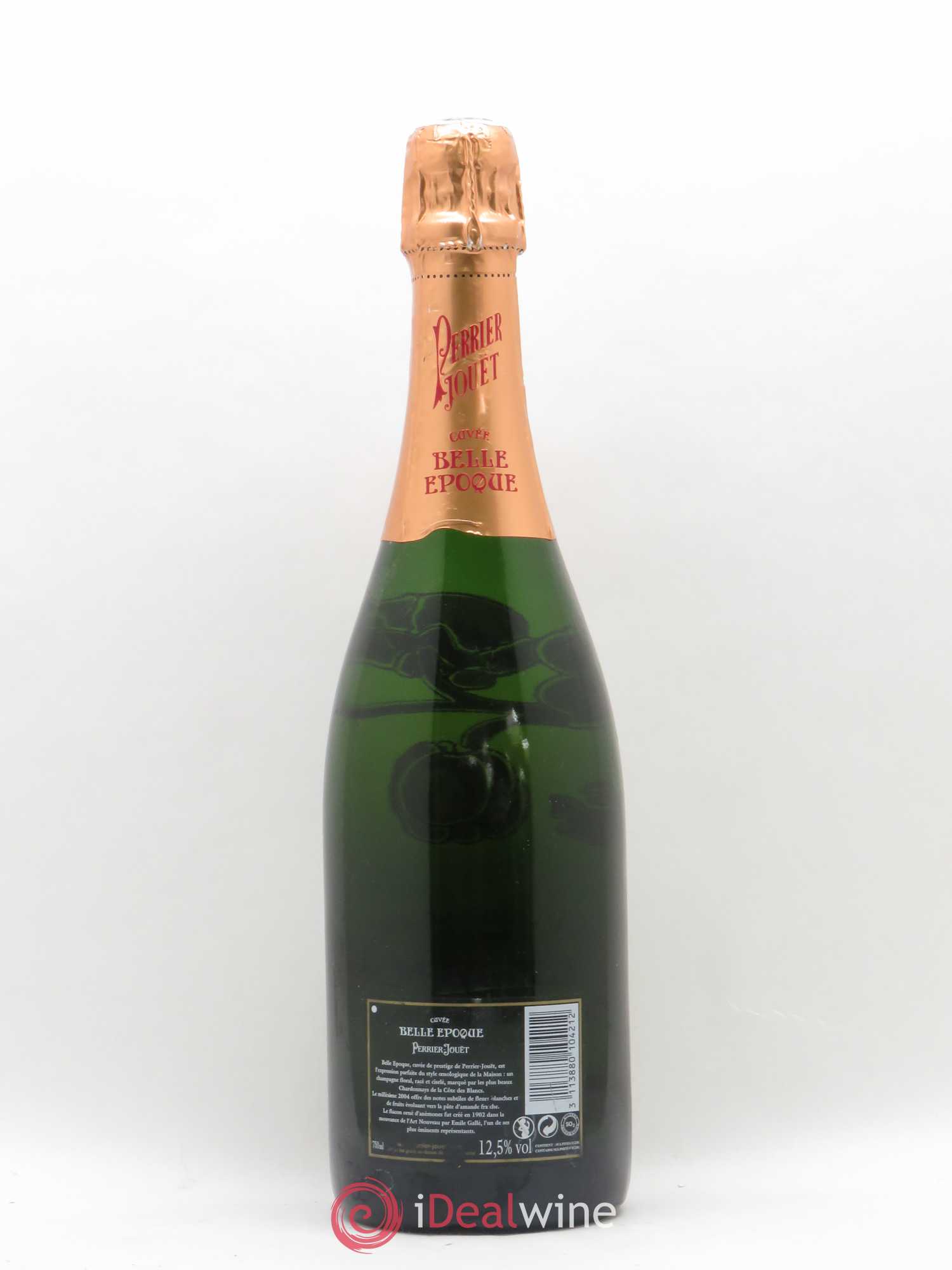 Cuvée Belle Epoque Brut Perrier-Jouët 2004 - Lot de 1 bouteille - 1