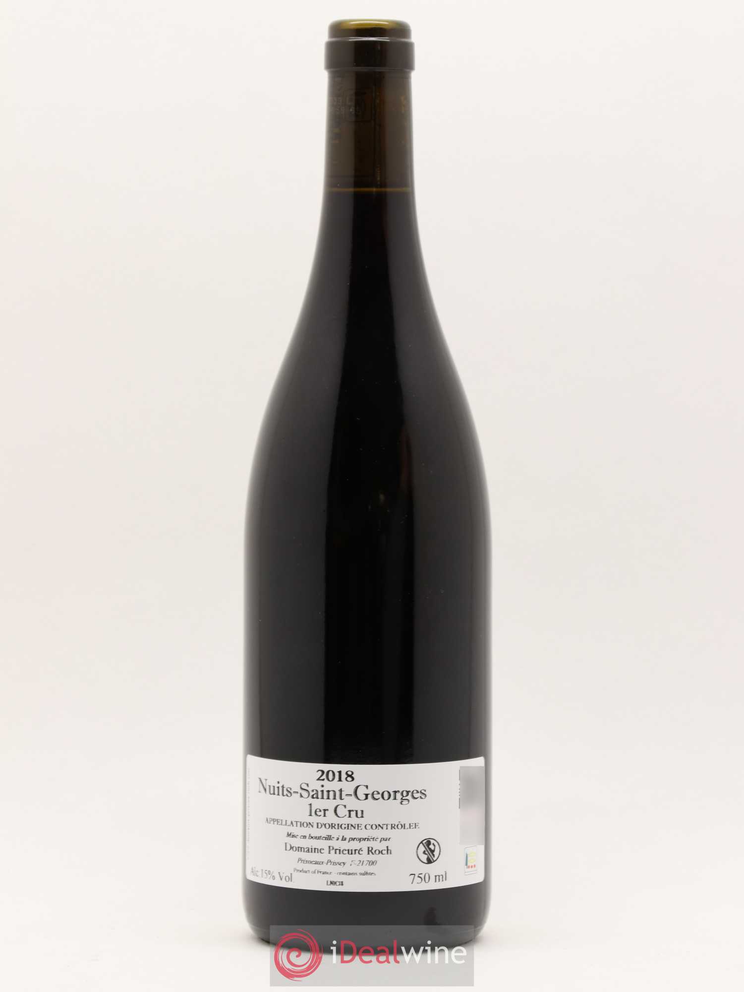 Nuits-Saint-Georges 1er Cru Prieuré Roch 2018 - Lot de 1 bouteille - 1