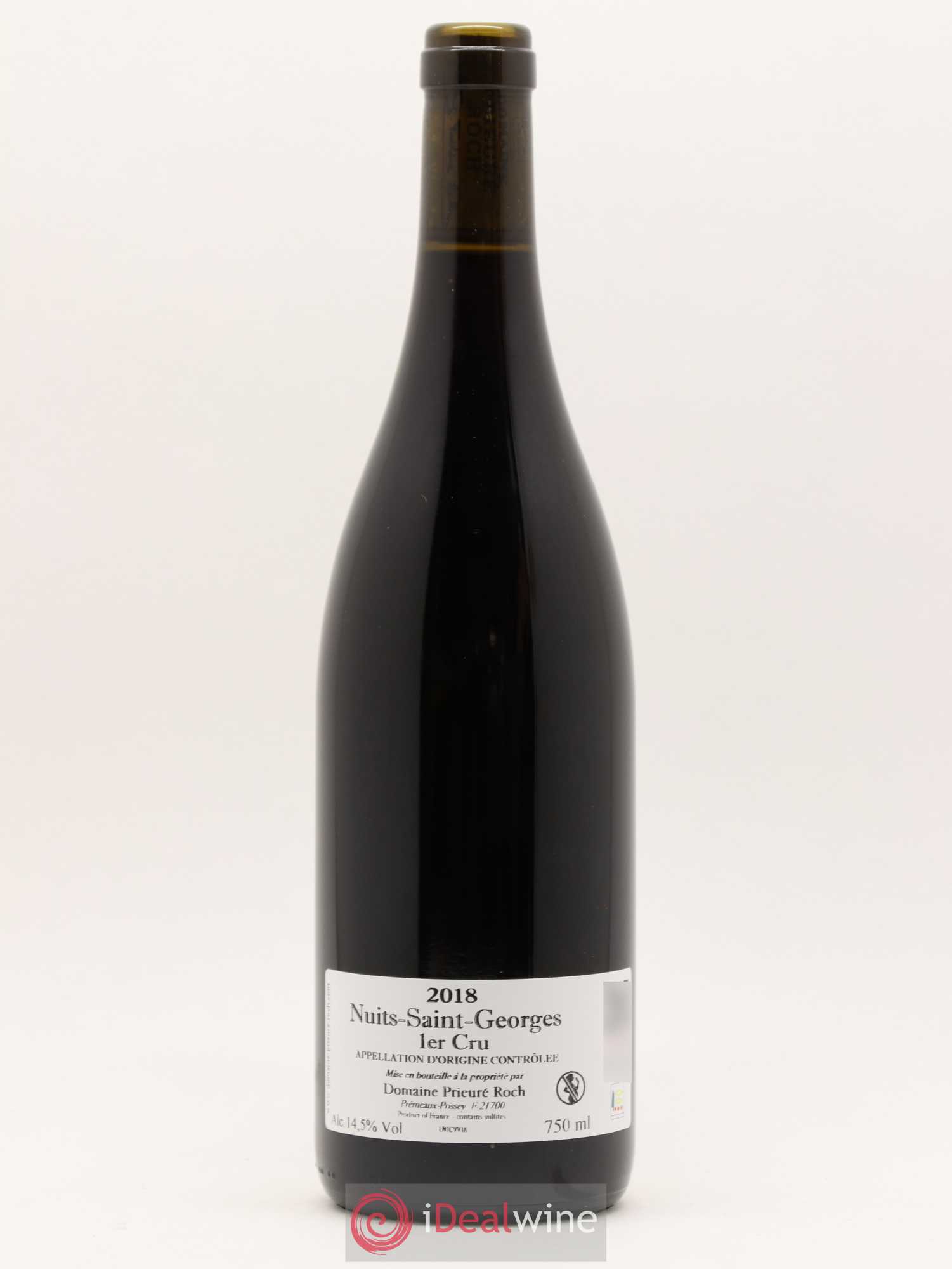 Nuits-Saint-Georges 1er Cru Vieilles Vignes Prieuré Roch 2018 - Lot de 1 bouteille - 1