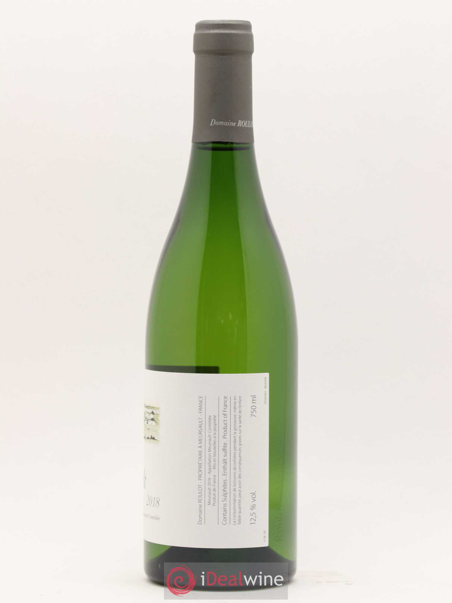 Meursault Roulot (Domaine) 2018 - Lot de 1 bouteille - 1