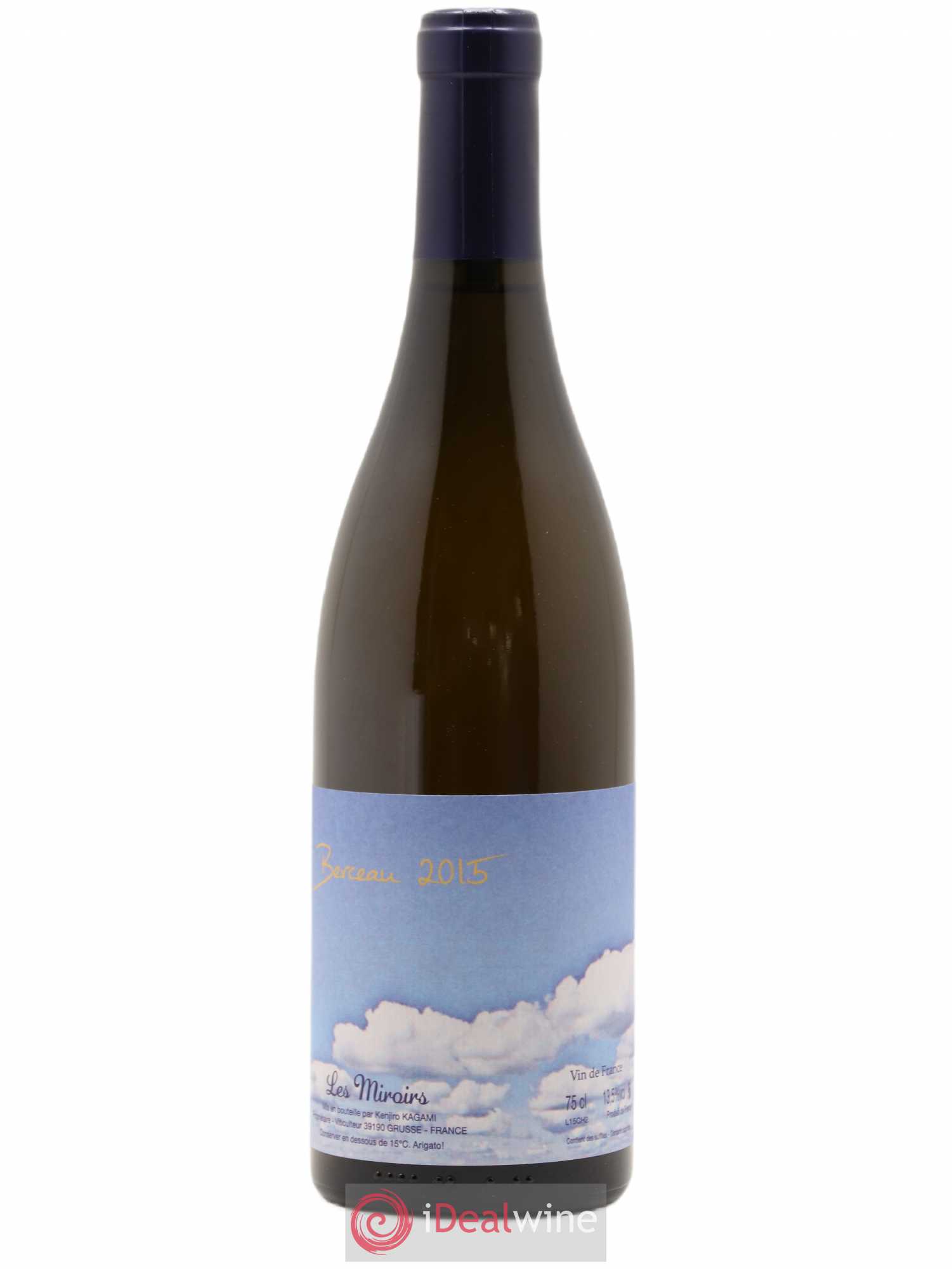 Vin de France Le Berceau Kenjiro Kagami - Domaine des Miroirs 2015 - Lot de 1 bouteille - 0