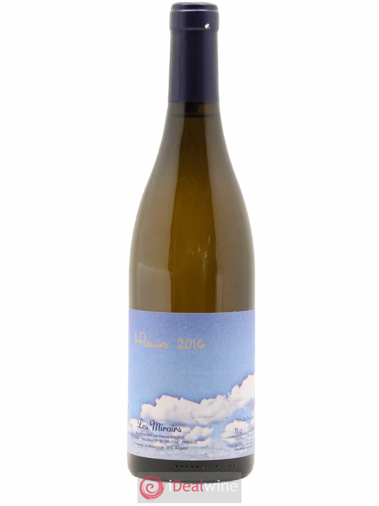 Vin de France Mizuiro Les Saugettes Kenjiro Kagami - Domaine des Miroirs 2016 - Lot de 1 bouteille - 0