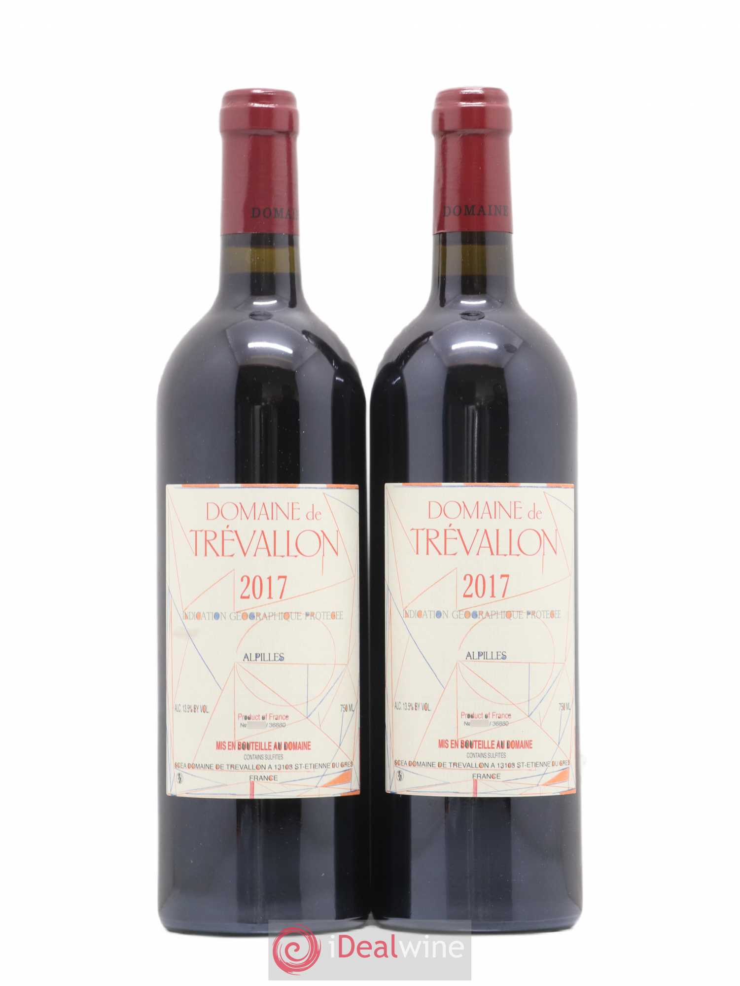 Alpilles Trévallon (Domaine de) Eloi Dürrbach 2017 - Lot de 2 bouteilles - 0