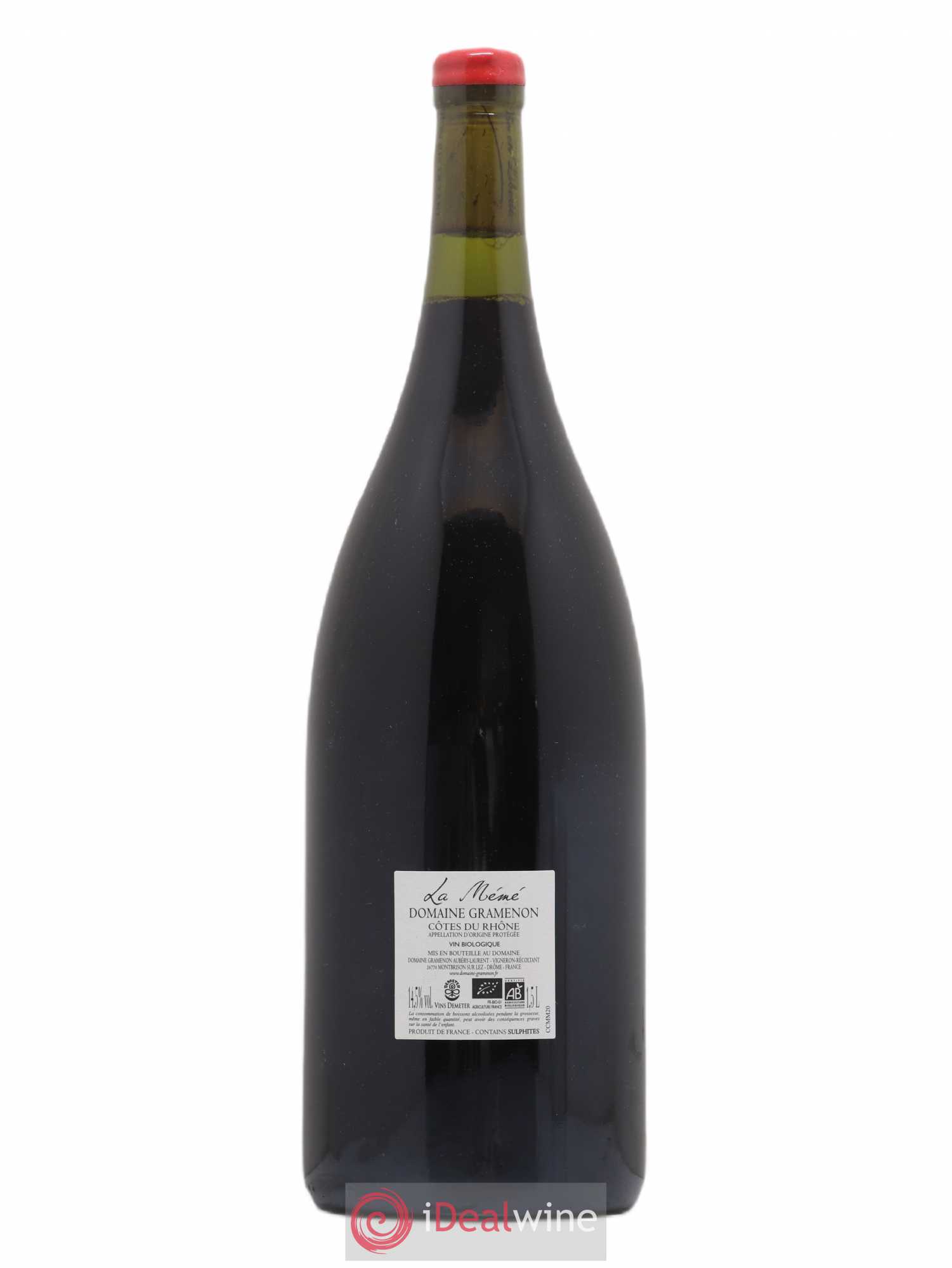 Côtes-du-Rhône La Mémé Ceps Centenaires Gramenon (Domaine) 2020 - Lot de 1 magnum - 1