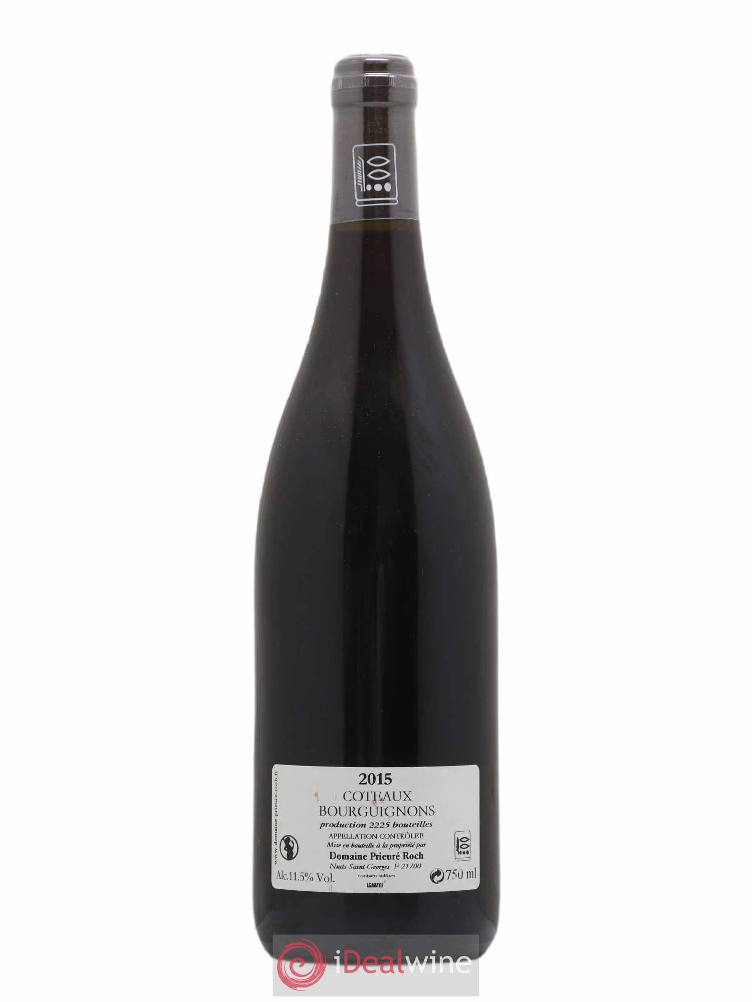 Vin de France Gamay Prieuré Roch 2015 - Lot de 1 bouteille - 1