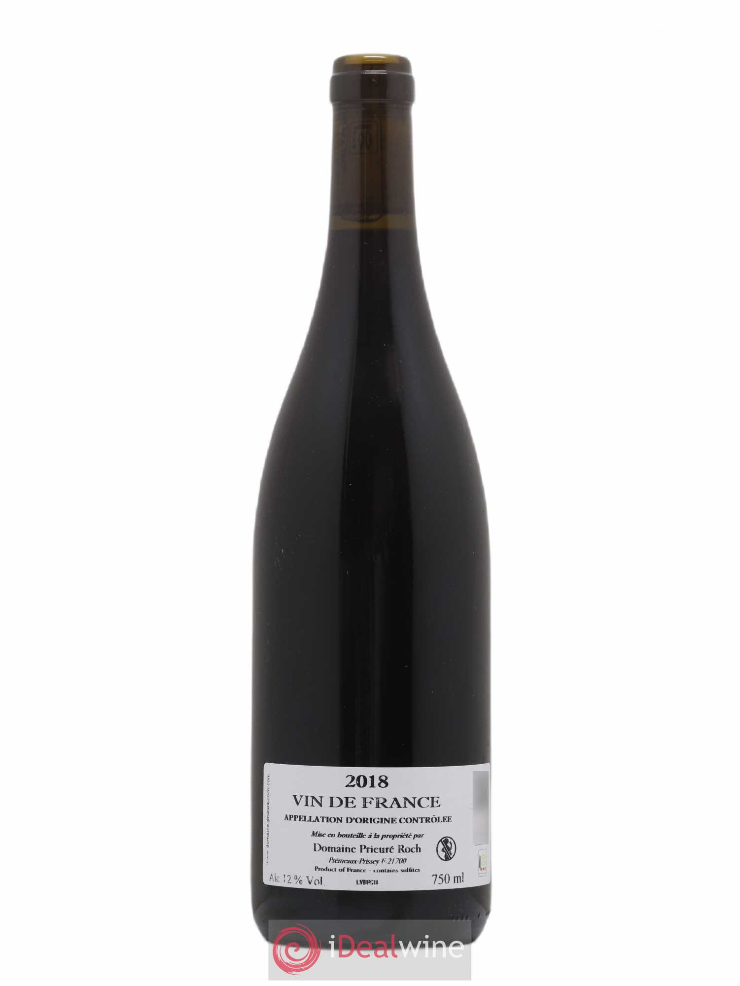 Vin de France Gamay Prieuré Roch 2018 - Lot de 1 bouteille - 1
