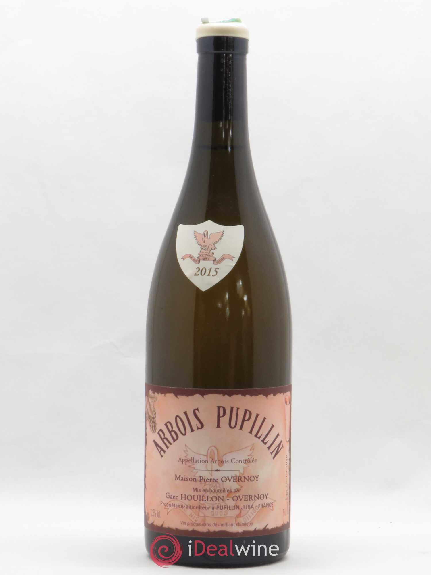 Arbois-Pupillin Chardonnay élevage prolongé (cire blanche) Overnoy-Houillon (Domaine) 2015 - Lot de 1 bouteille - 0