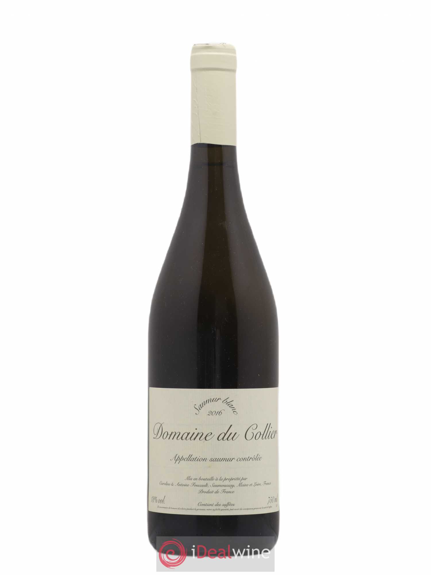 Saumur Domaine du Collier 2016 - Lot de 1 bouteille - 0