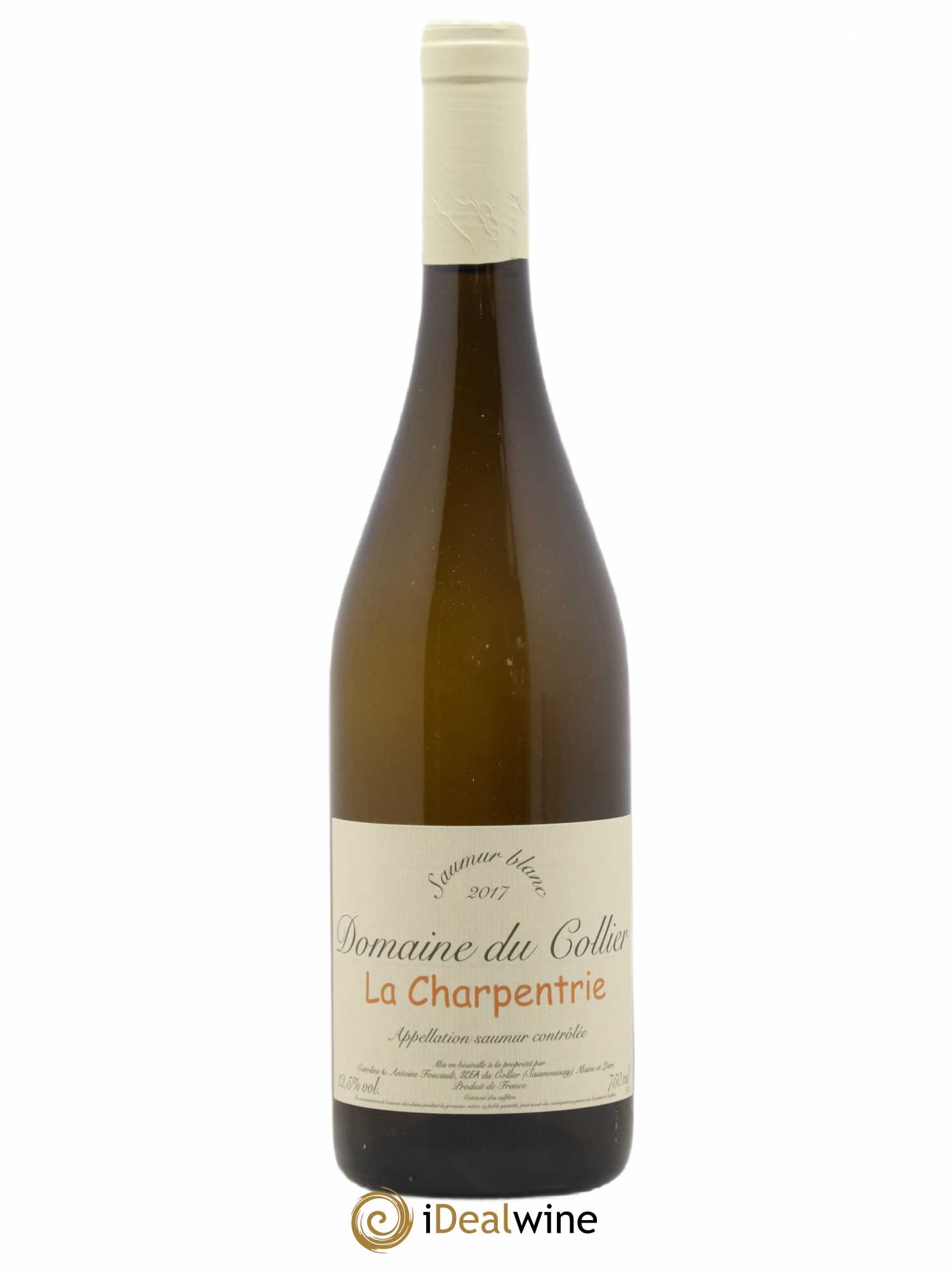 Saumur La Charpentrie Domaine du Collier 2017 - Lot de 1 bouteille - 0