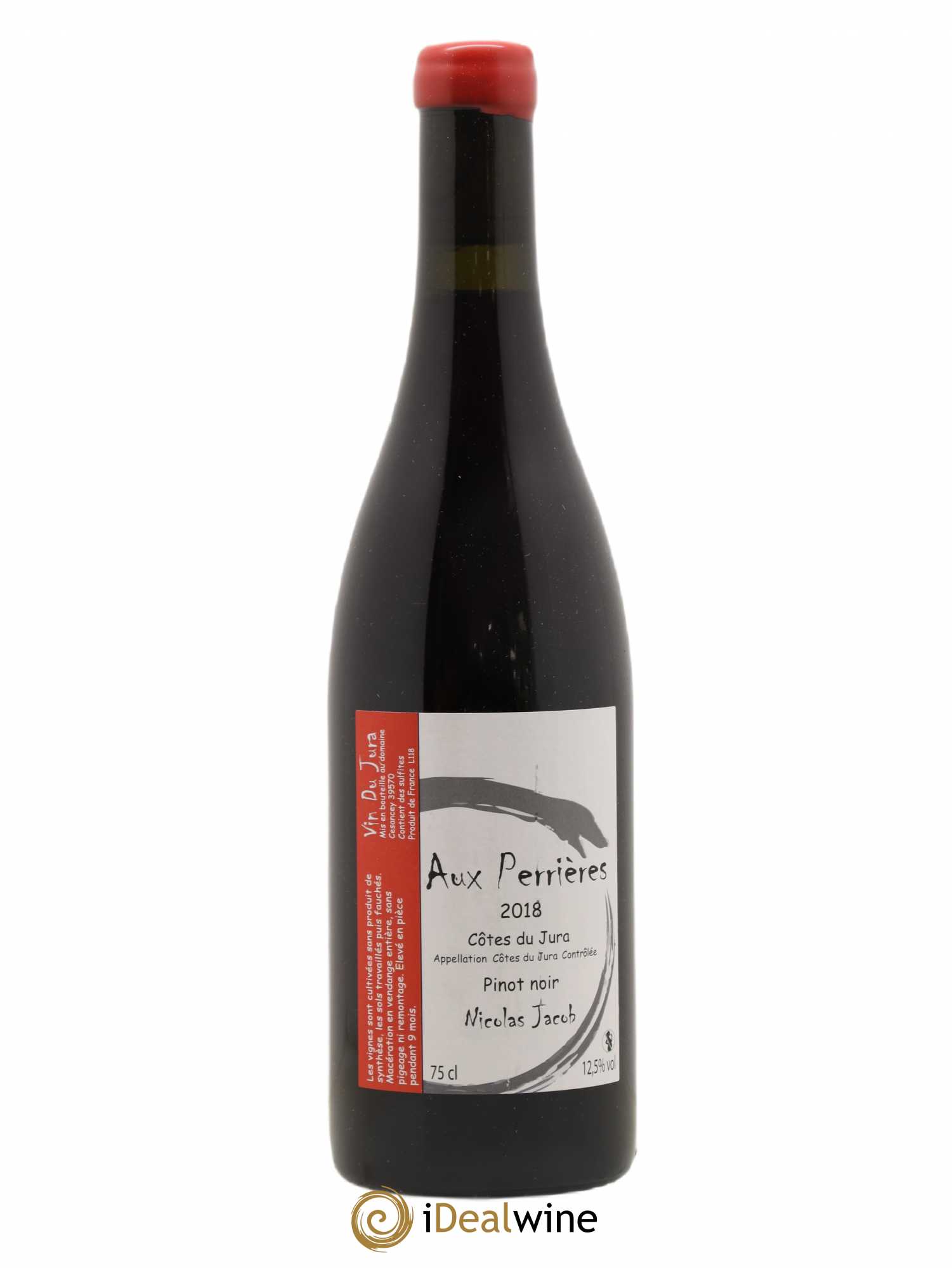 Côtes du Jura Aux Perrières Nicolas Jacob 2018 - Lot de 1 bouteille - 0