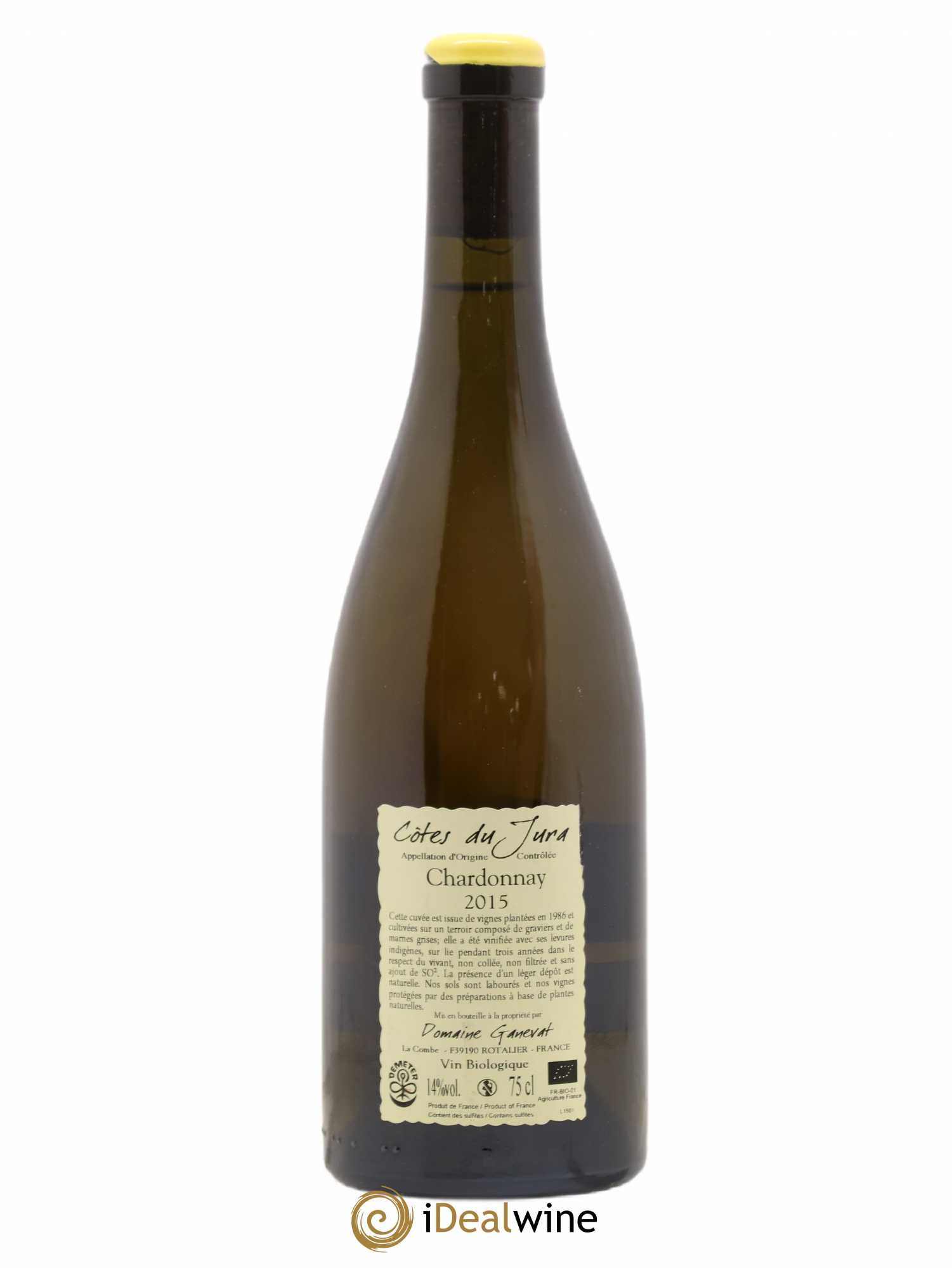 Côtes du Jura Cuvée Florine Jean-François Ganevat (Domaine) 2015 - Lot de 1 bouteille - 1