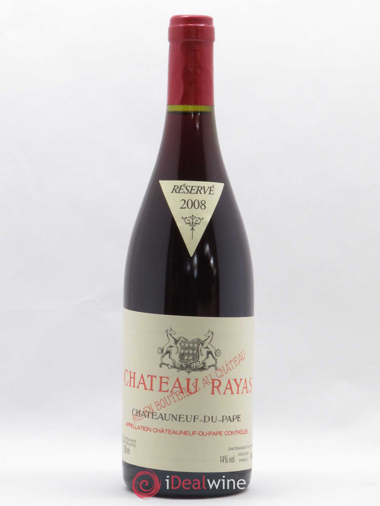 Châteauneuf-du-Pape Château Rayas Emmanuel Reynaud 2008 - Lot de 1 bouteille - 0