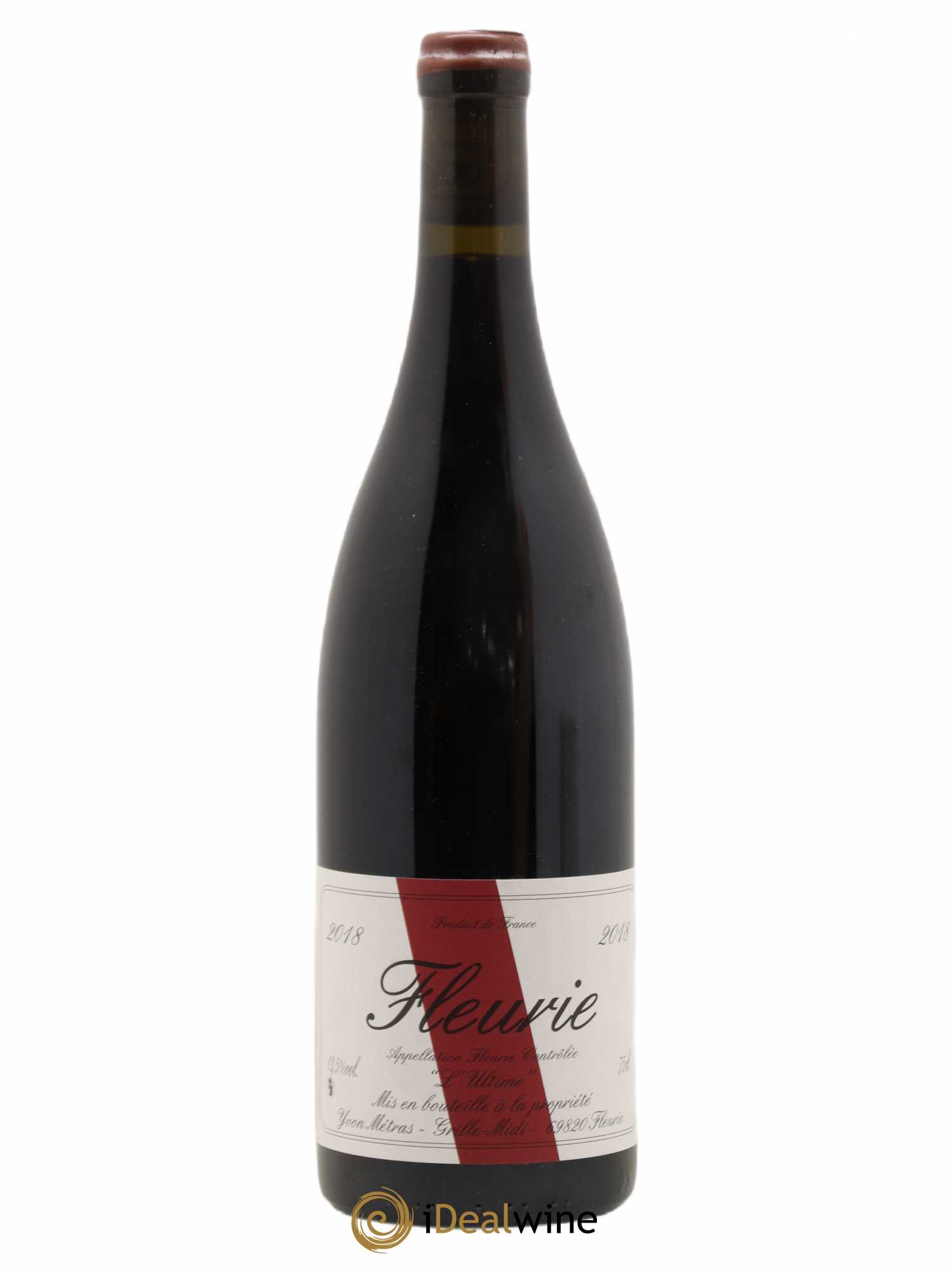 Fleurie l'Ultime Yvon Métras 2018 - Lot de 1 bouteille - 0