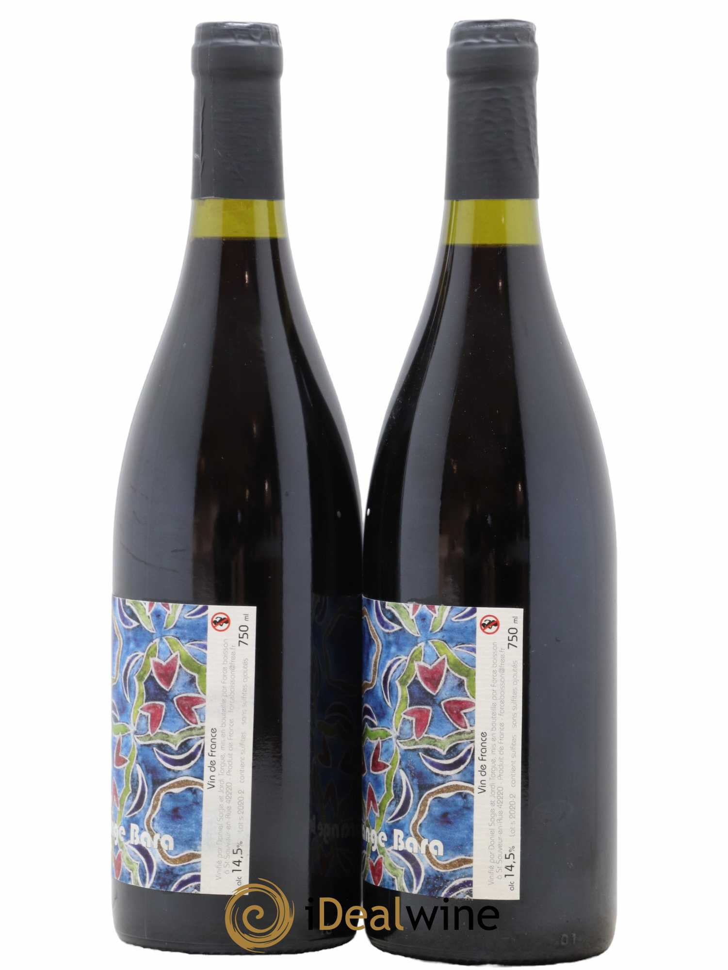 Vin de France Grange Bara Daniel Sage 2018 - Lot de 2 bouteilles - 1