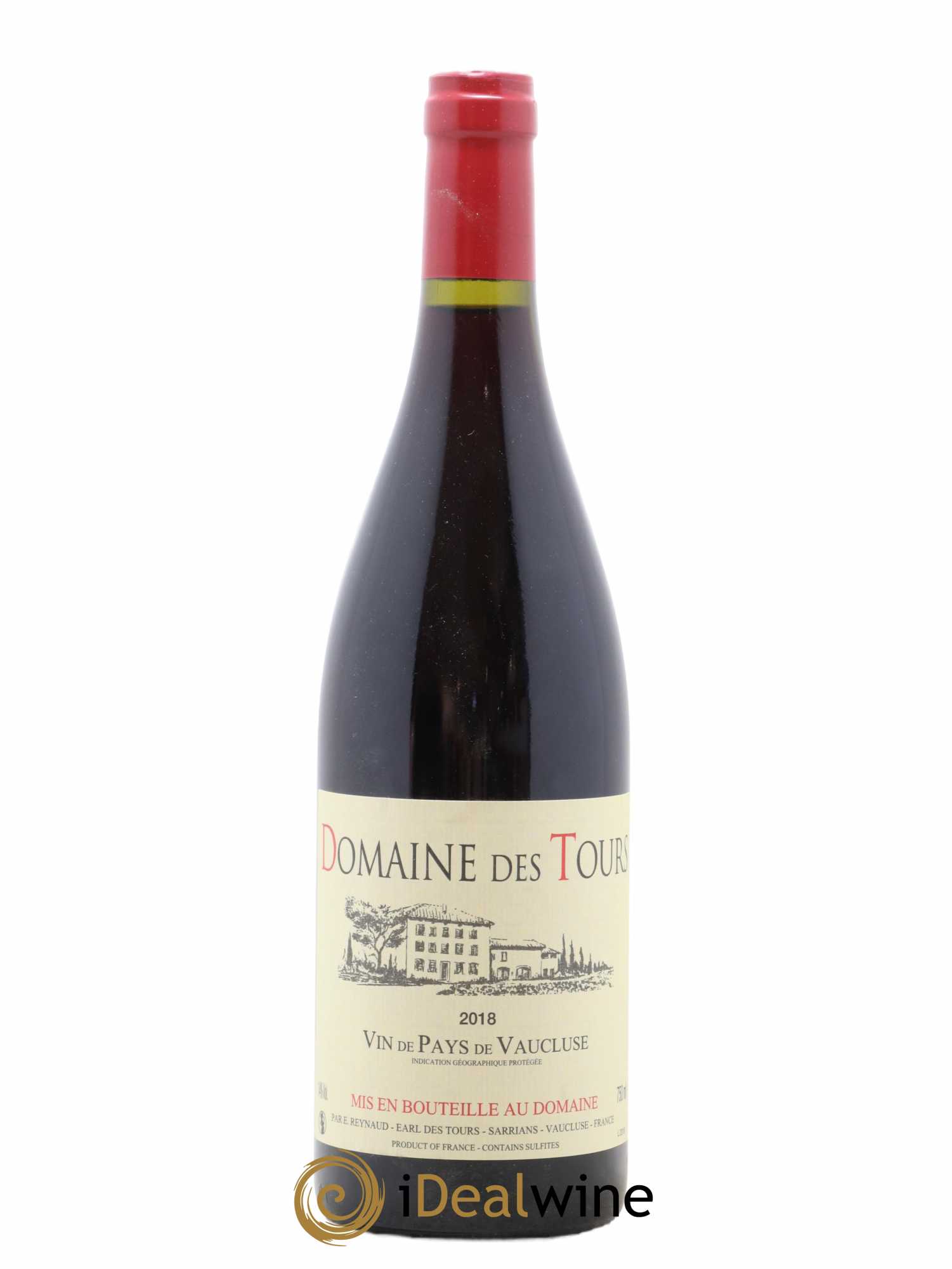 Vaucluse (Vin de Pays de Vaucluse) Domaine des Tours Emmanuel Reynaud 2018 - Posten von 1 Flasche - 0