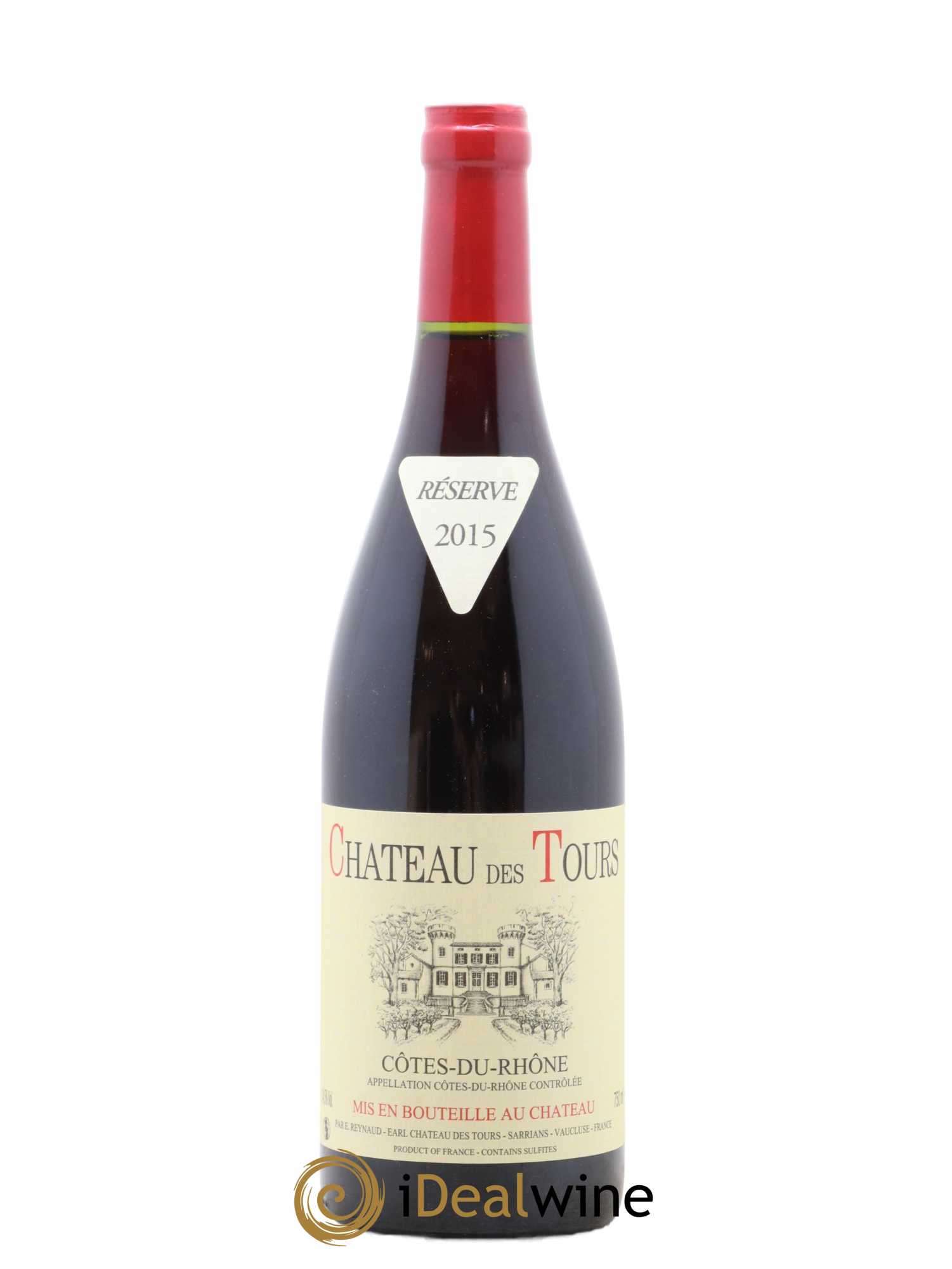 Côtes-du-Rhône Château des Tours Emmanuel Reynaud 2015 - Lot de 1 bouteille - 0