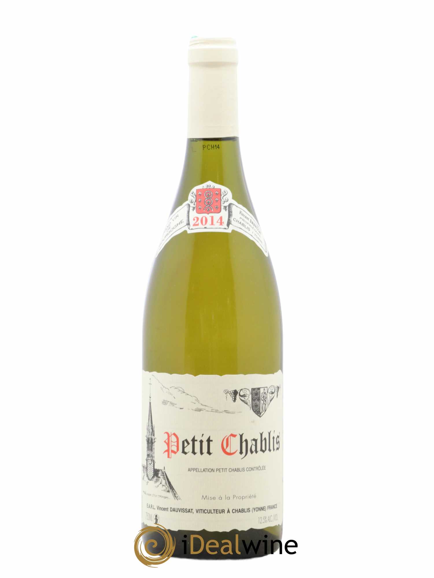 Petit Chablis Vincent Dauvissat (Domaine) 2014 - Lot de 1 bouteille - 0