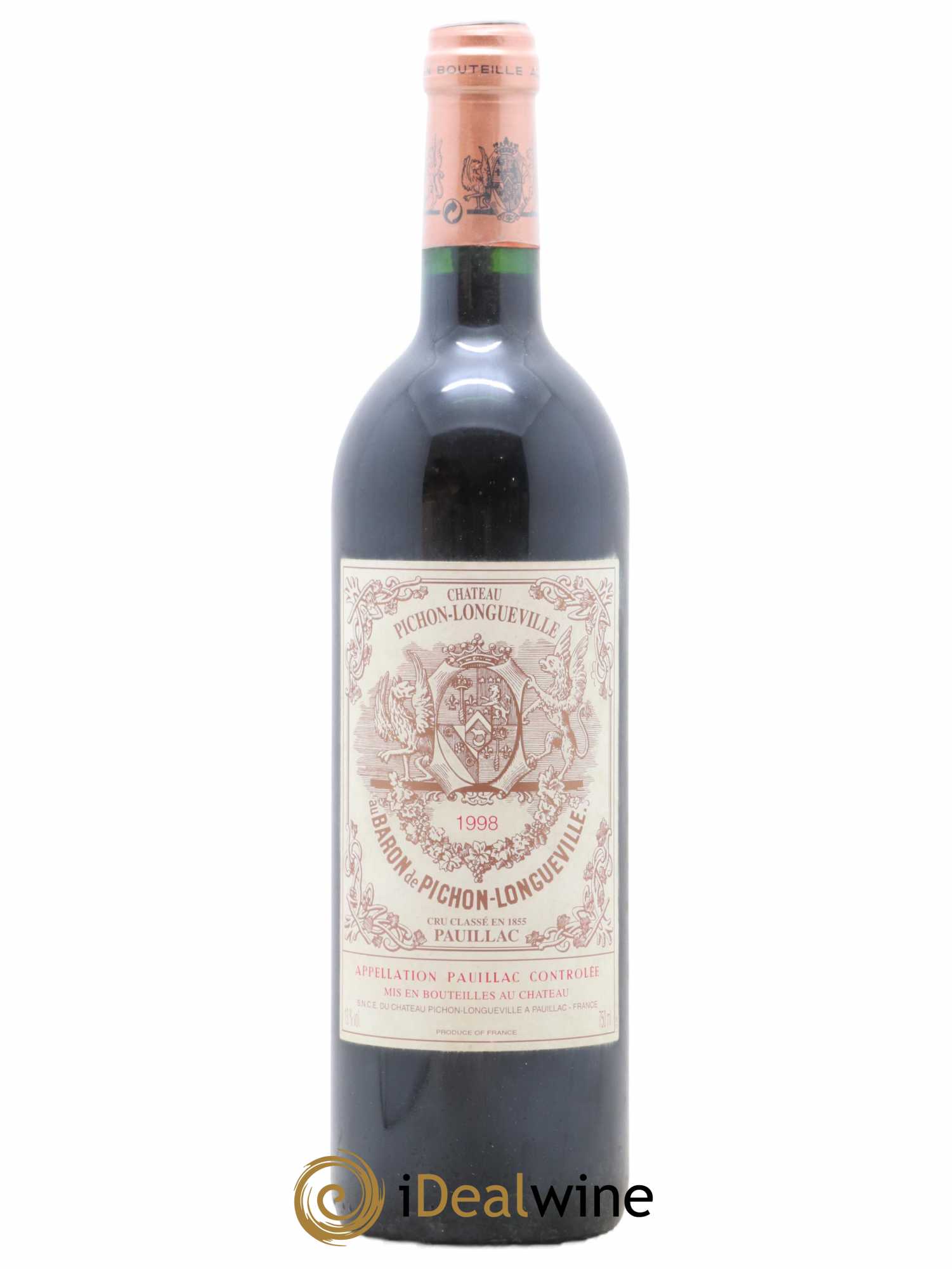 Pichon Longueville Baron 2ème Grand Cru Classé 1998 - Lot de 1 bouteille - 0