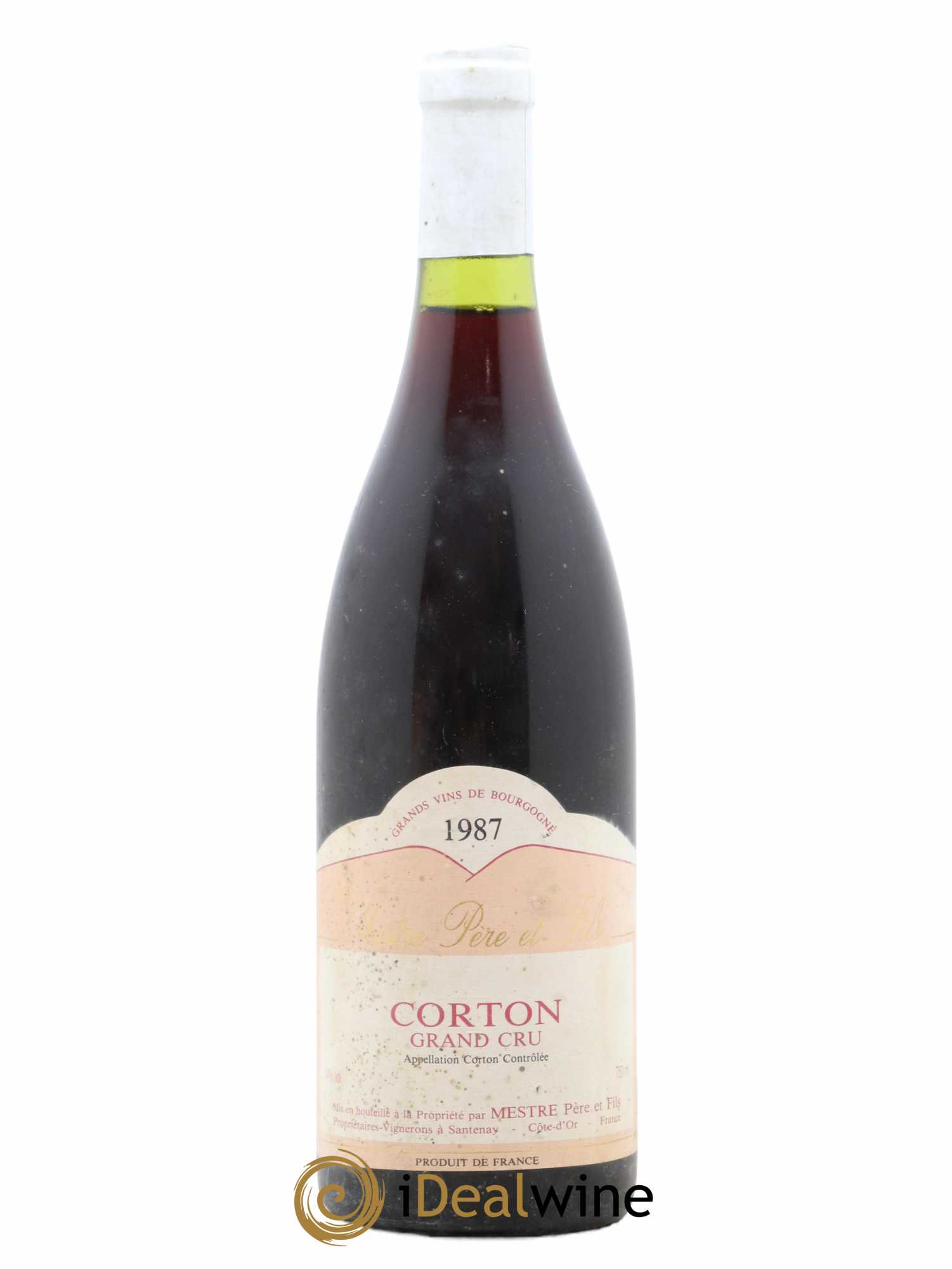 Corton Grand Cru Mestre père et fils 1987 - Posten von 1 Flasche - 0