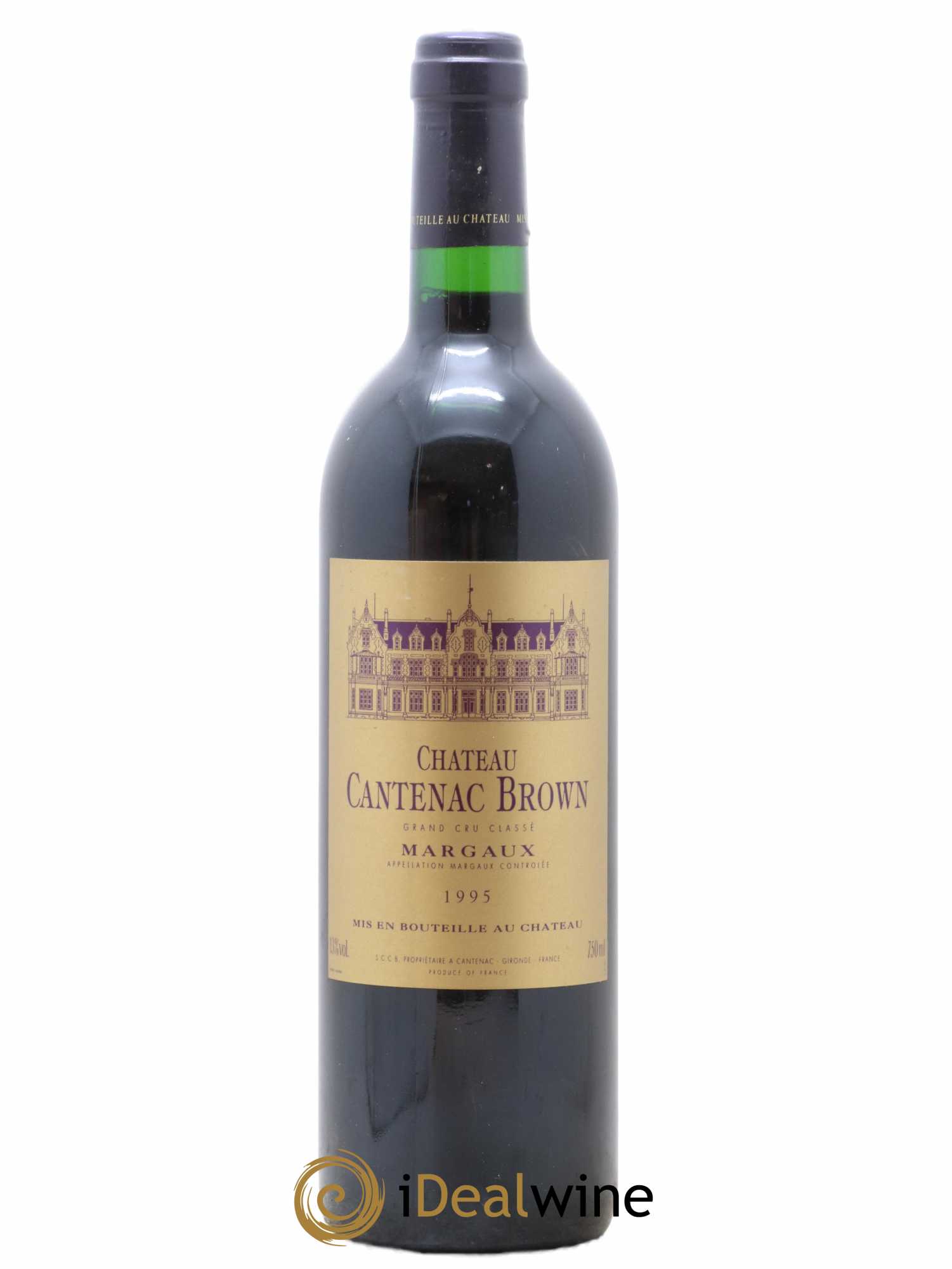 Château Cantenac Brown 3ème Grand Cru Classé 1995 - Lot de 1 bouteille - 0
